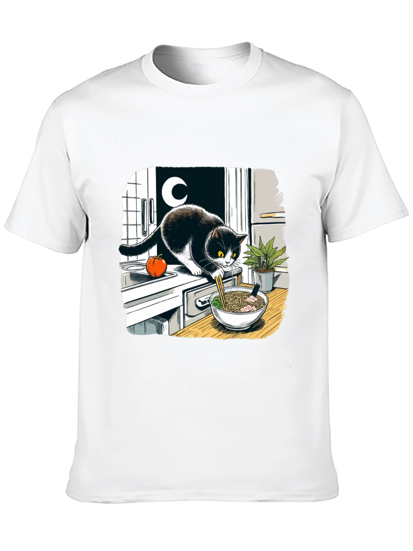 Cat Ramen Lover T-Shirt