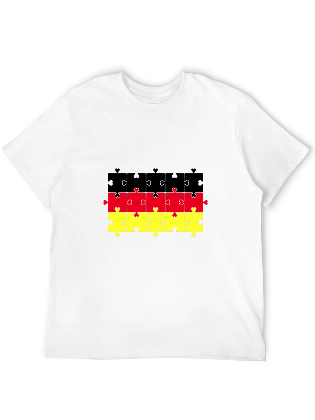 German Flag Puzzle T-Shirt