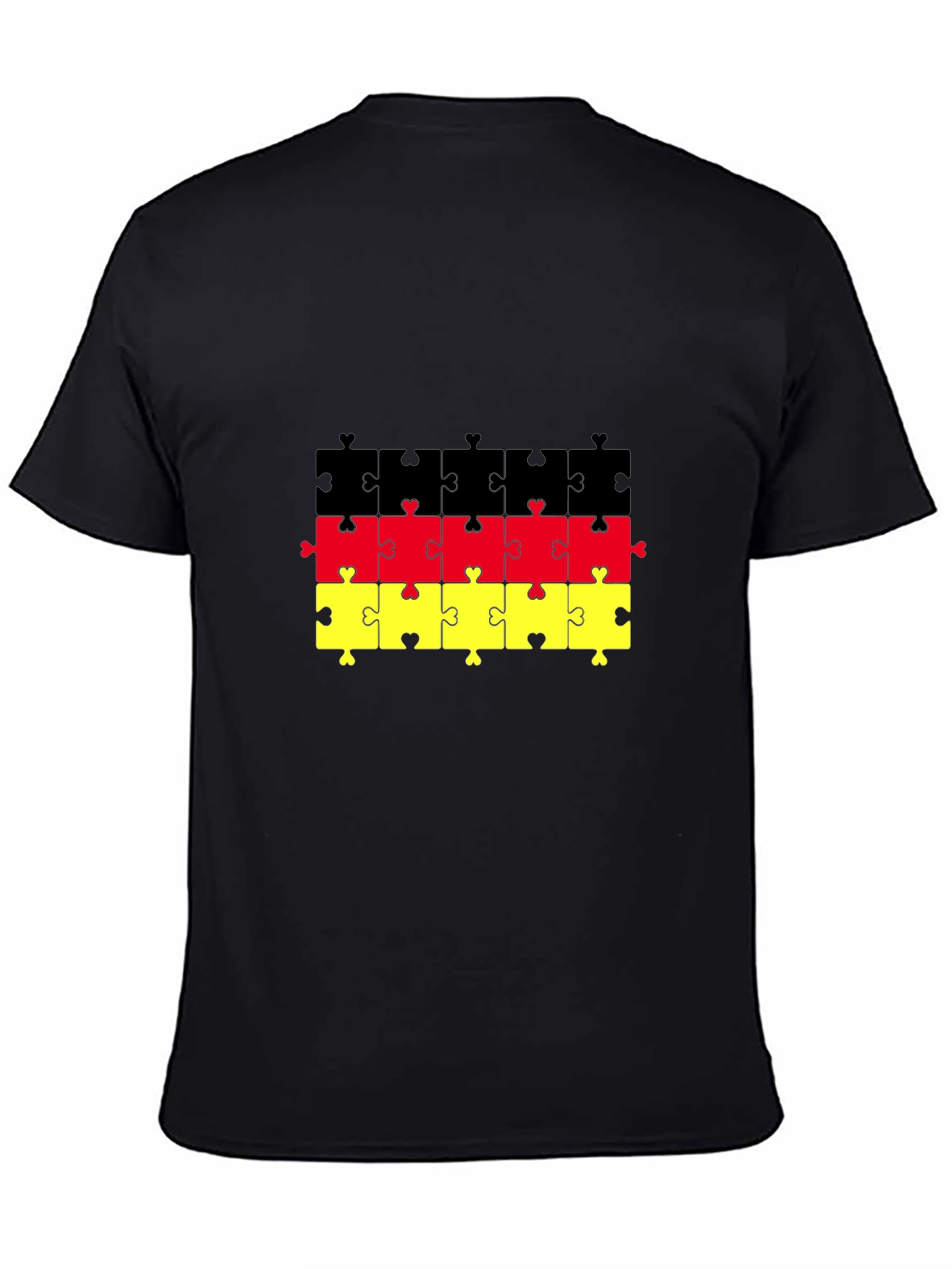 German Flag Puzzle T-Shirt