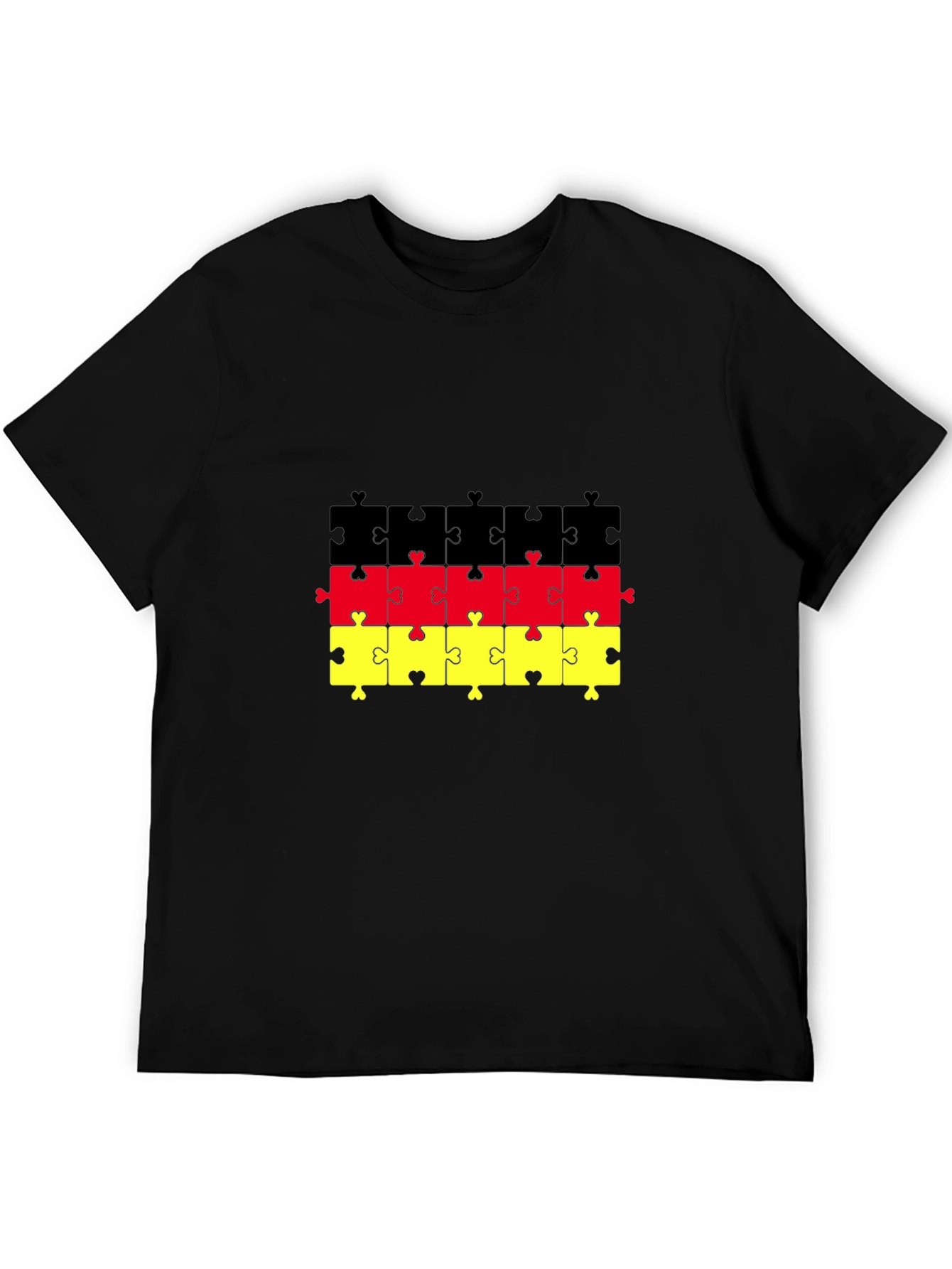 German Flag Puzzle T-Shirt
