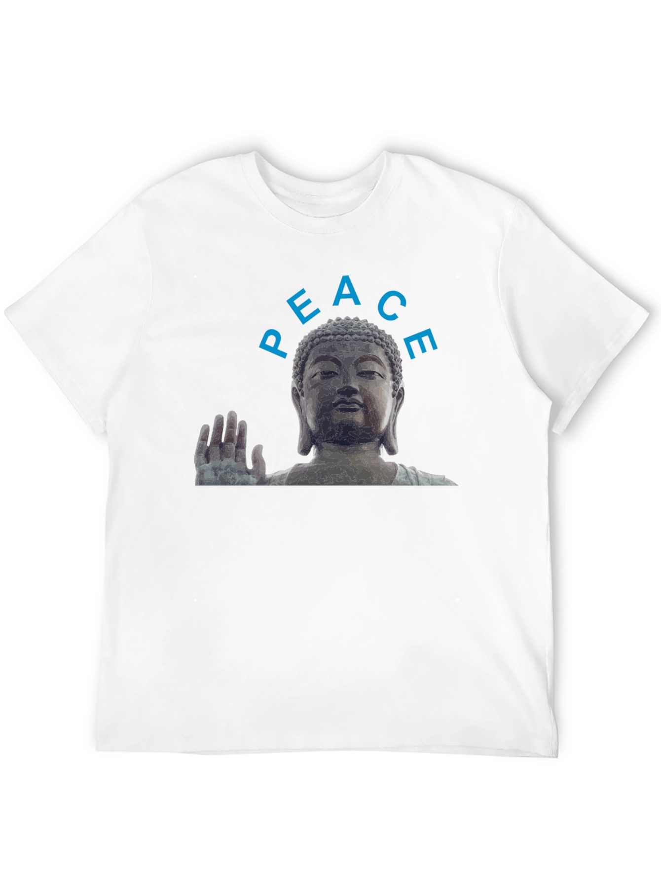 Peace Buddha T-Shirt - Zen Design