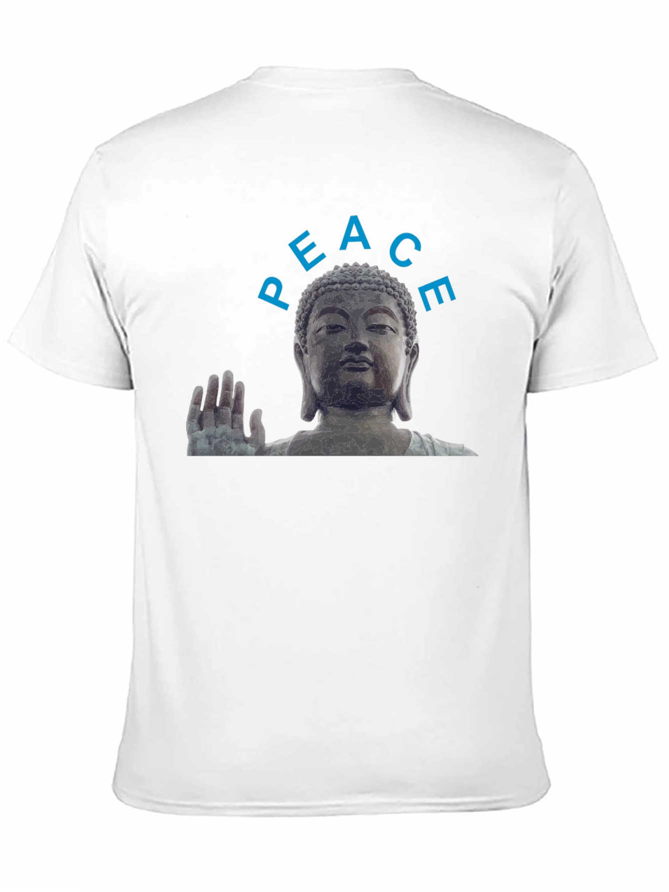 Peace Buddha T-Shirt - Zen Design