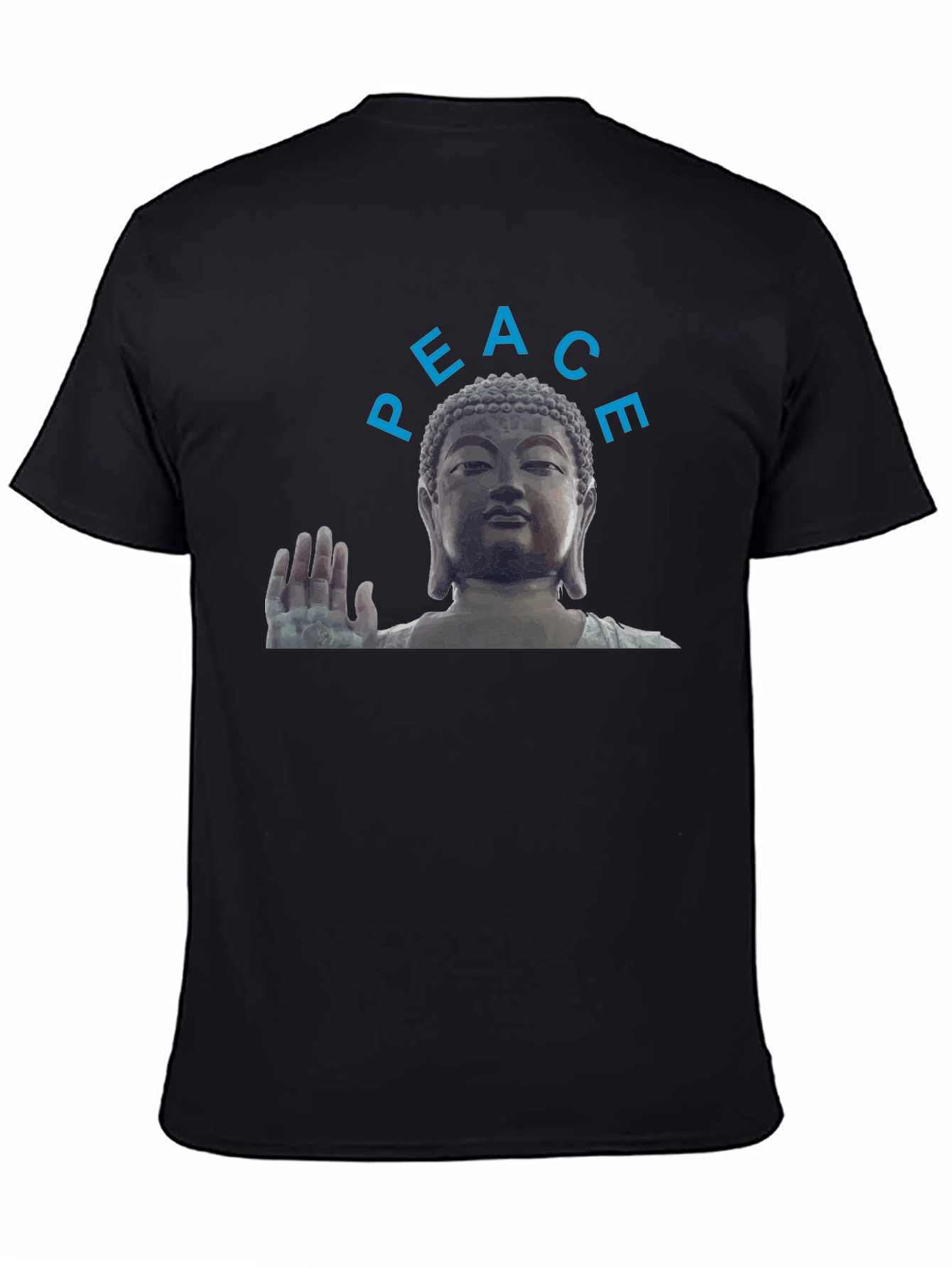 Peace Buddha T-Shirt - Zen Design