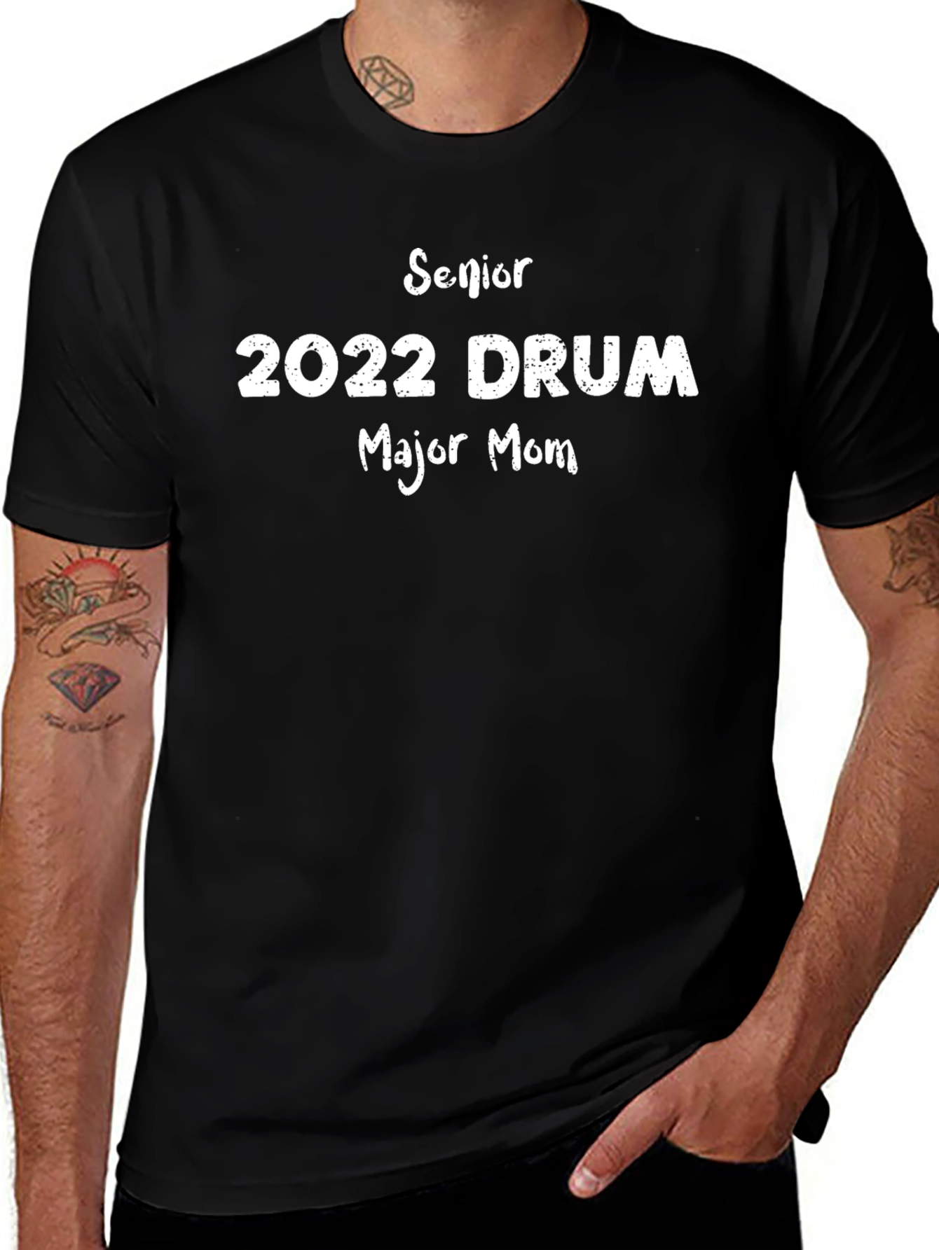 Senior 2022 Drum Major Mom T-Shirt