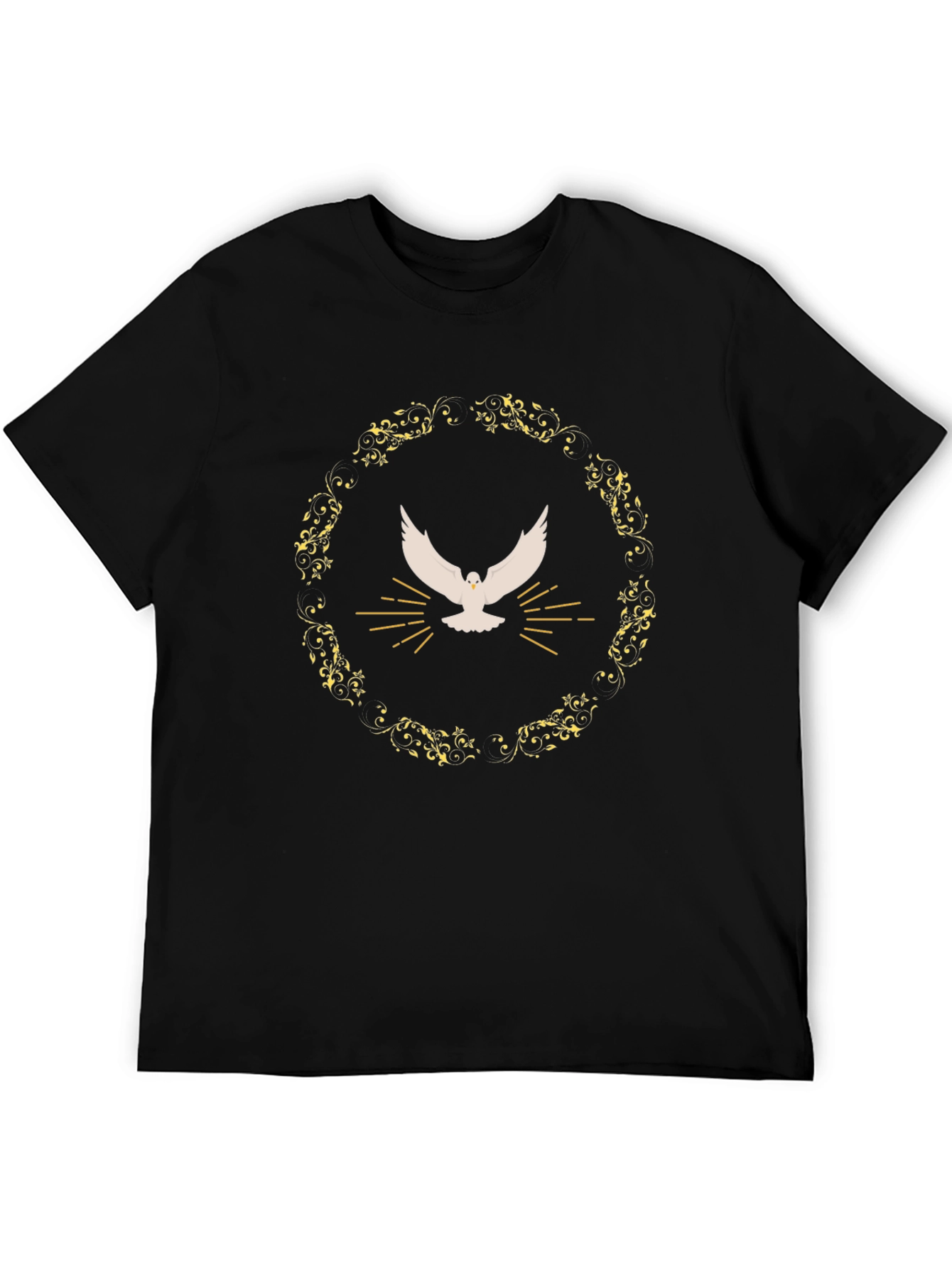 Dove Graphic Black T-Shirt