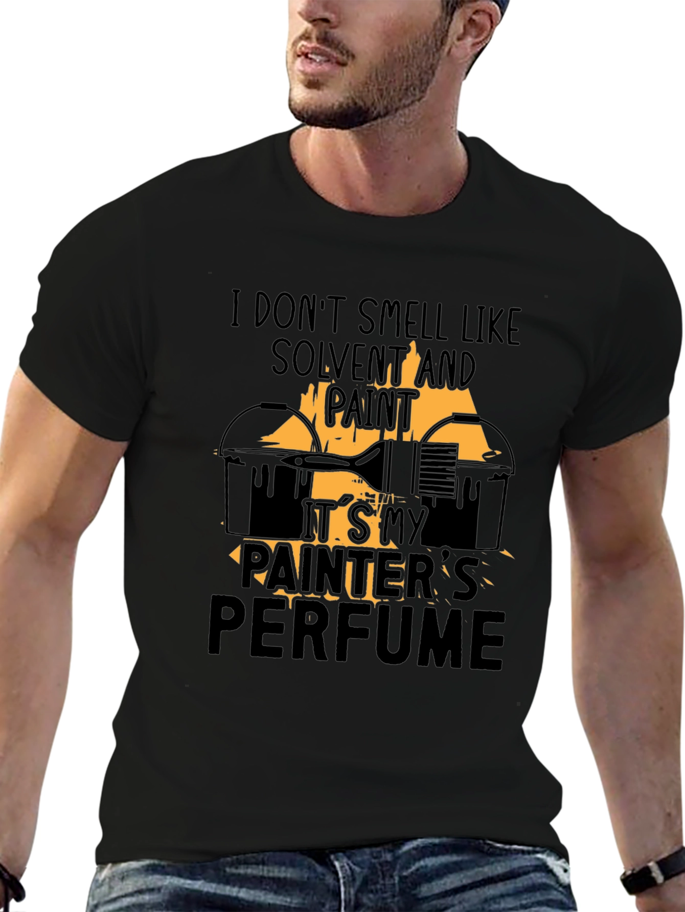Painters Perfume Black T-Shirt