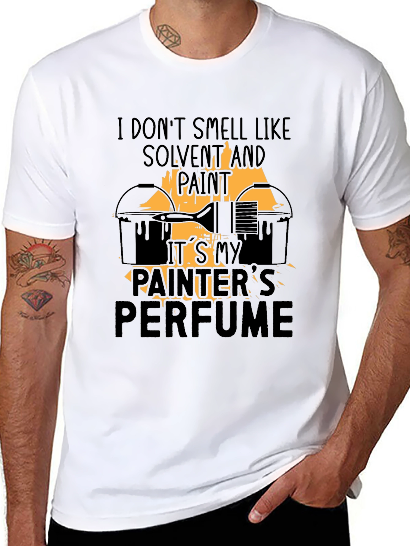 Painters Perfume Black T-Shirt