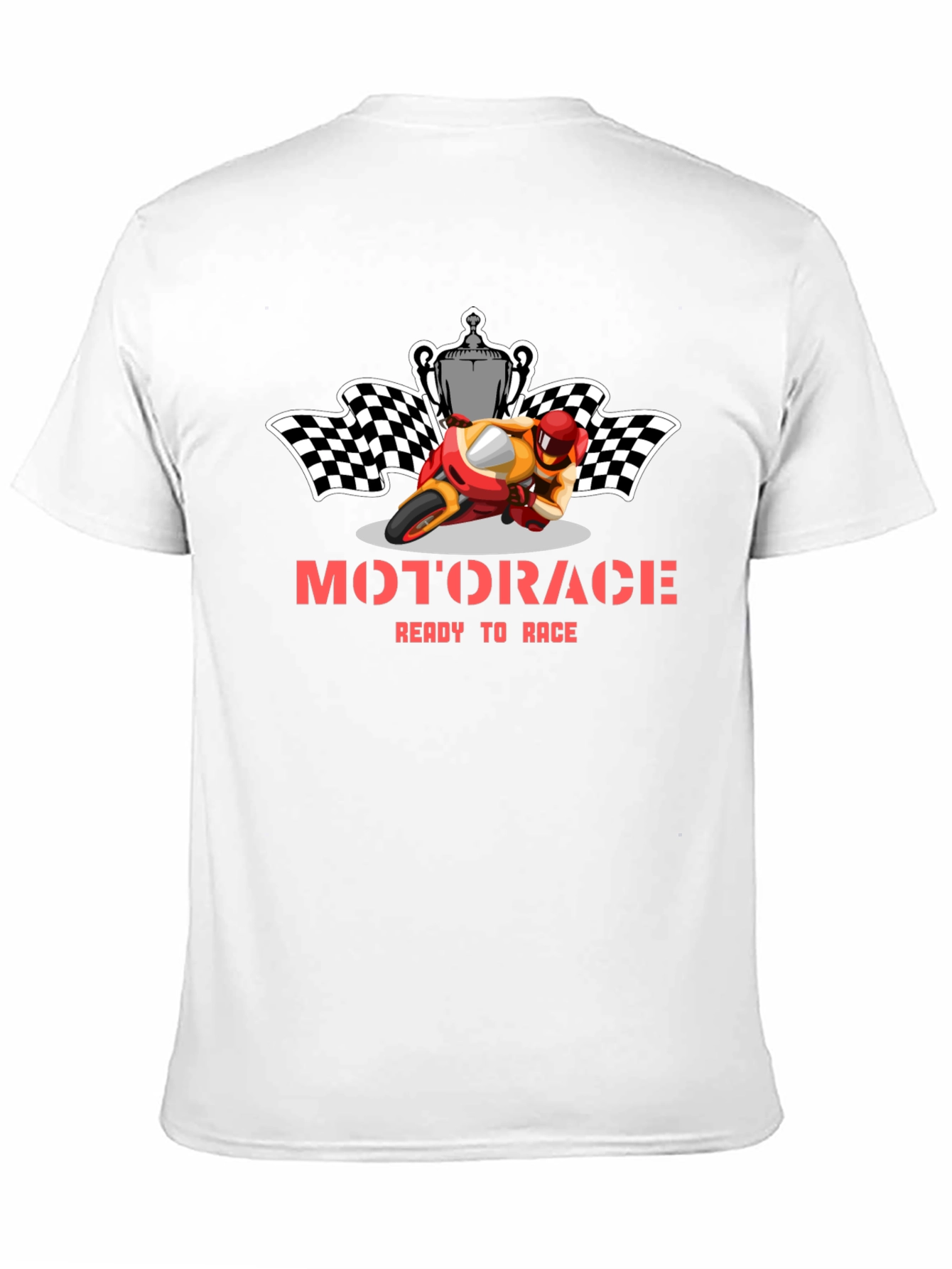 Motorace Ready to Race Graphic Tee - Black