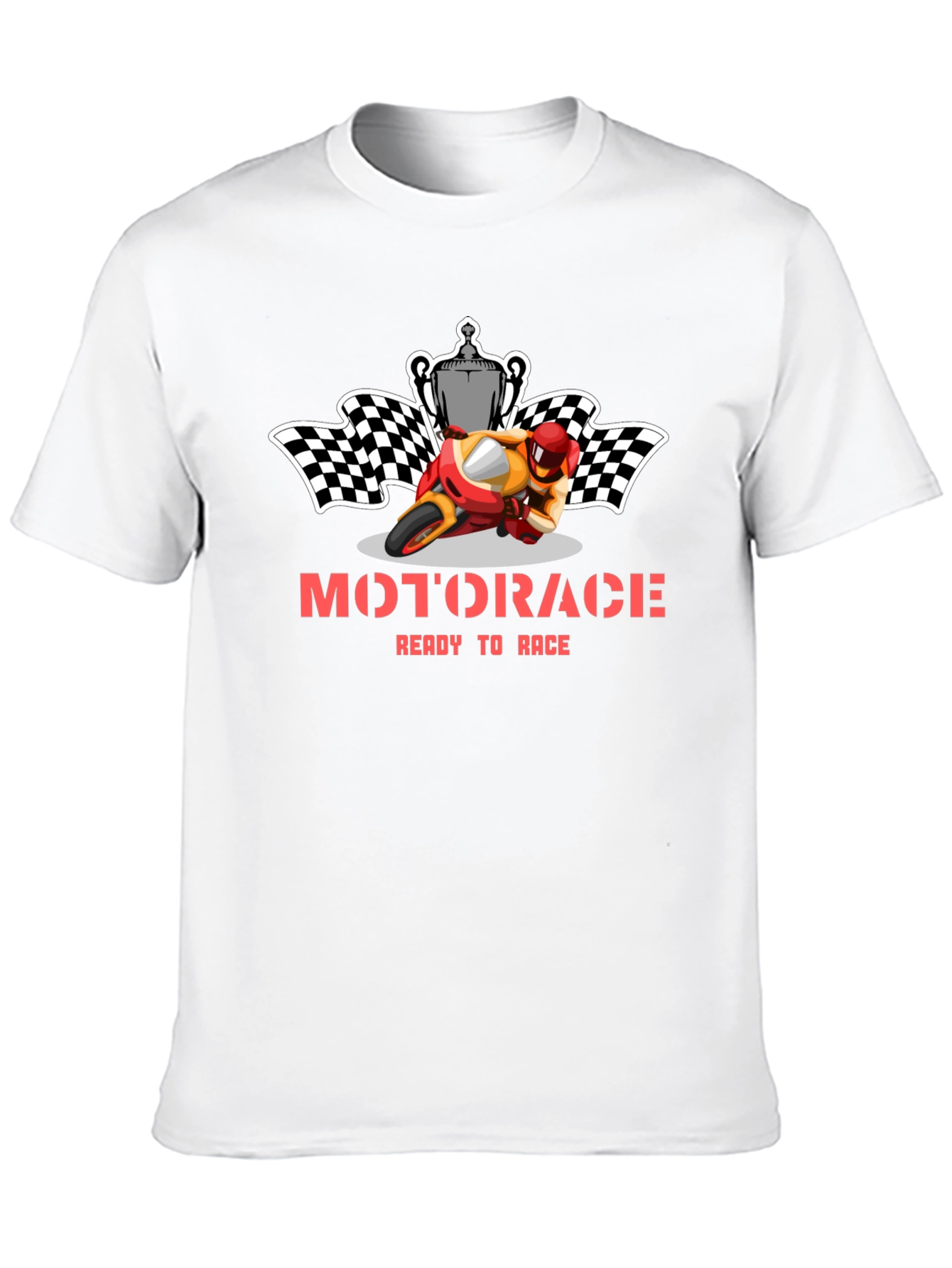 Motorace Ready to Race Graphic Tee - Black