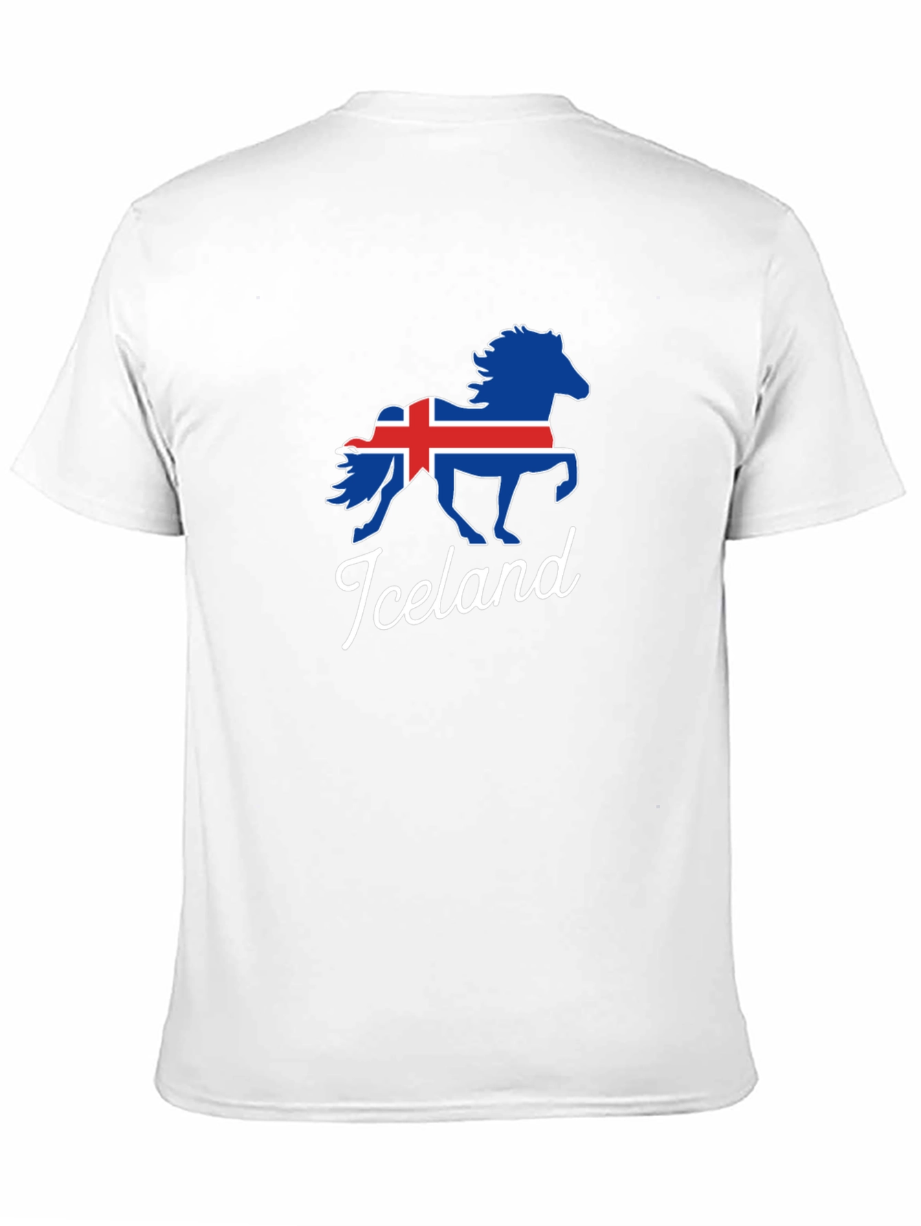 Iceland Horse Flag Graphic T-Shirt