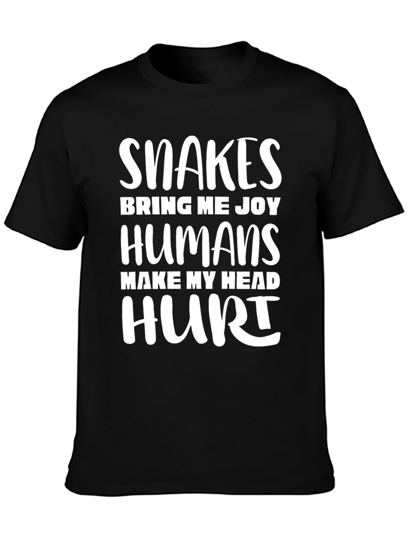 Snakes Bring Me Joy T-Shirt: Funny Reptile Lover Tee