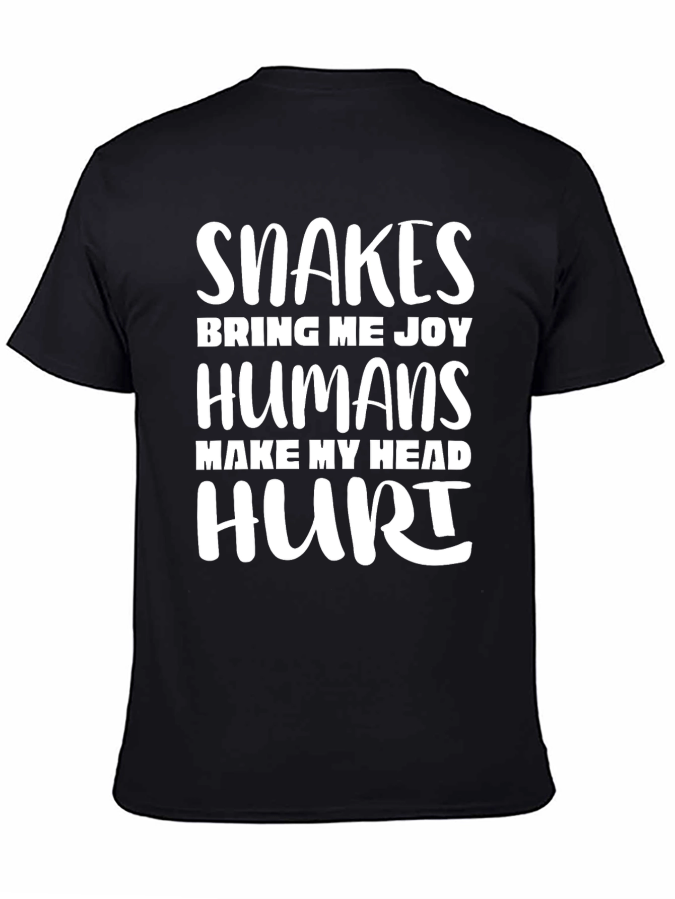 Snakes Bring Me Joy T-Shirt: Funny Reptile Lover Tee