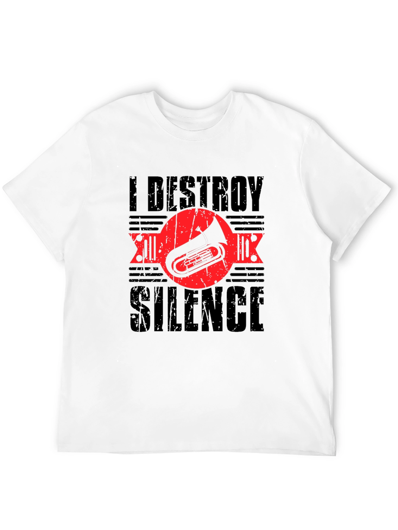 I Destroy Silence T-Shirt - Musician Tee