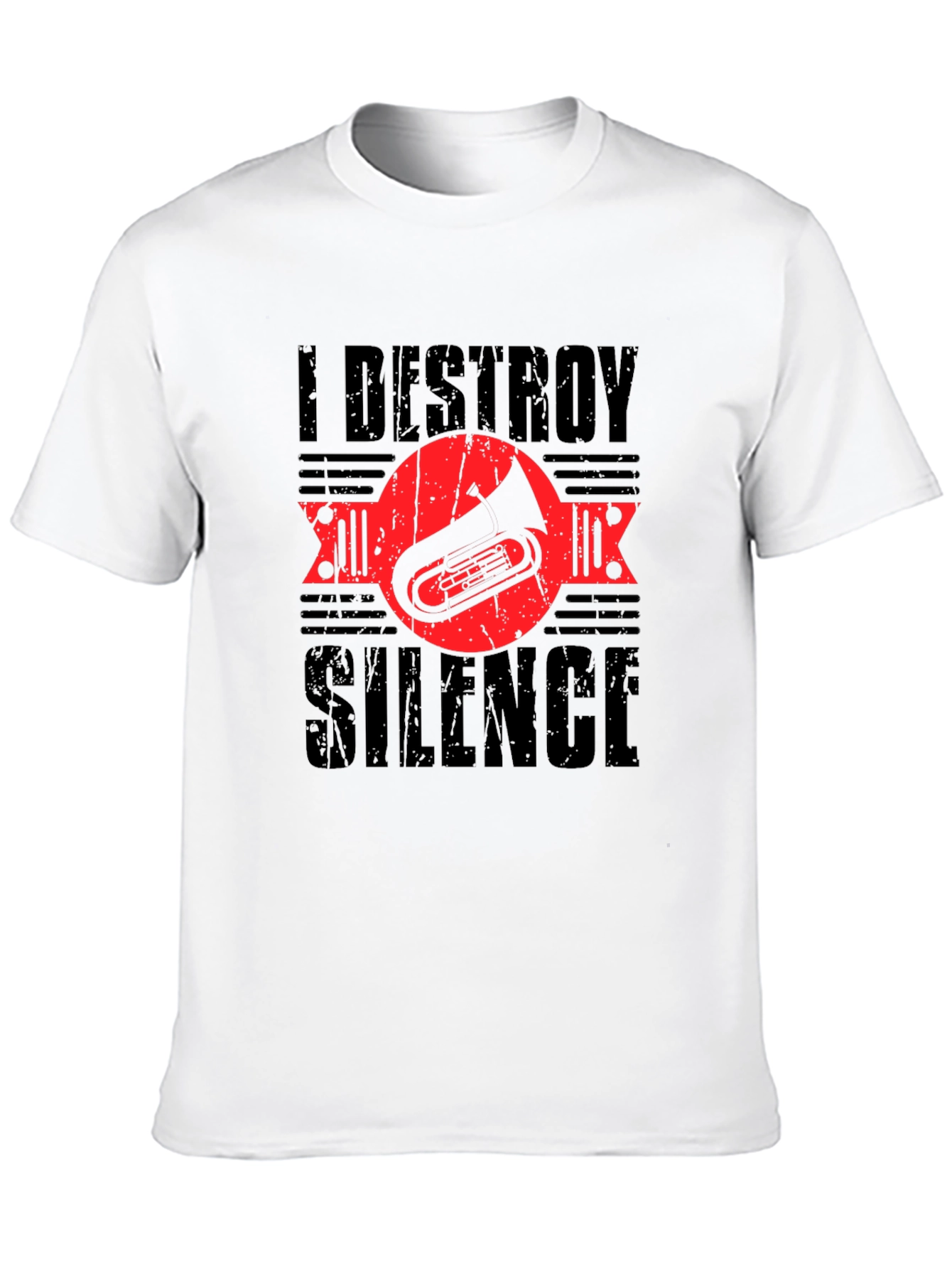 I Destroy Silence T-Shirt - Musician Tee