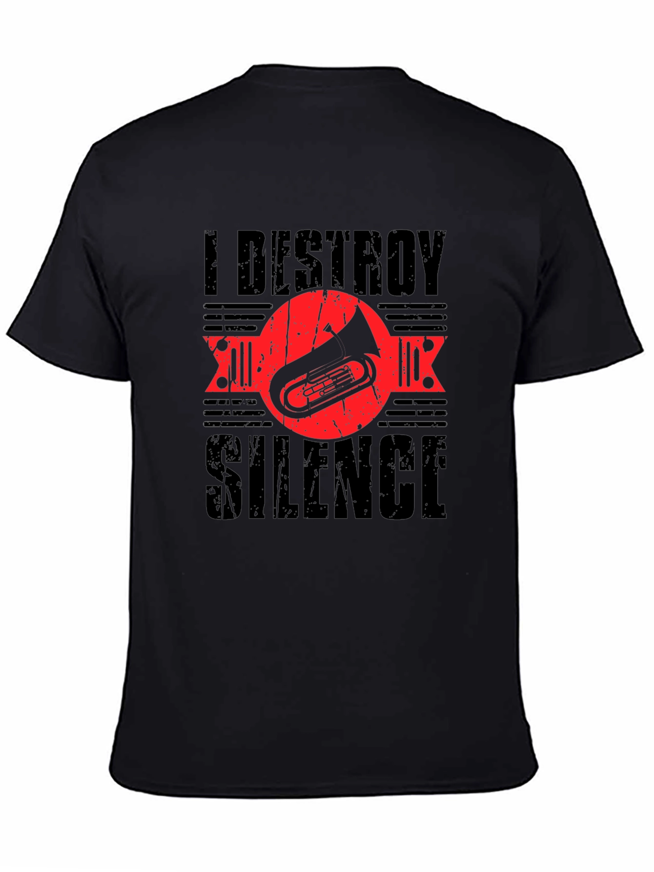 I Destroy Silence T-Shirt - Musician Tee
