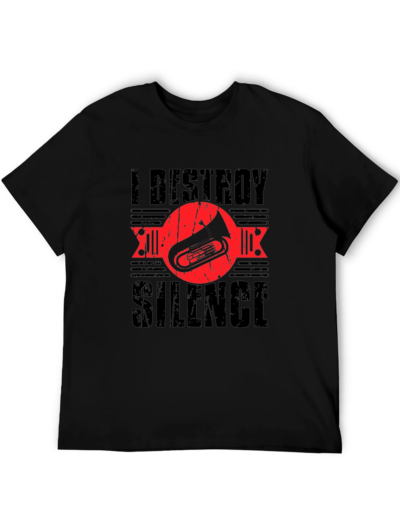 I Destroy Silence T-Shirt - Musician Tee