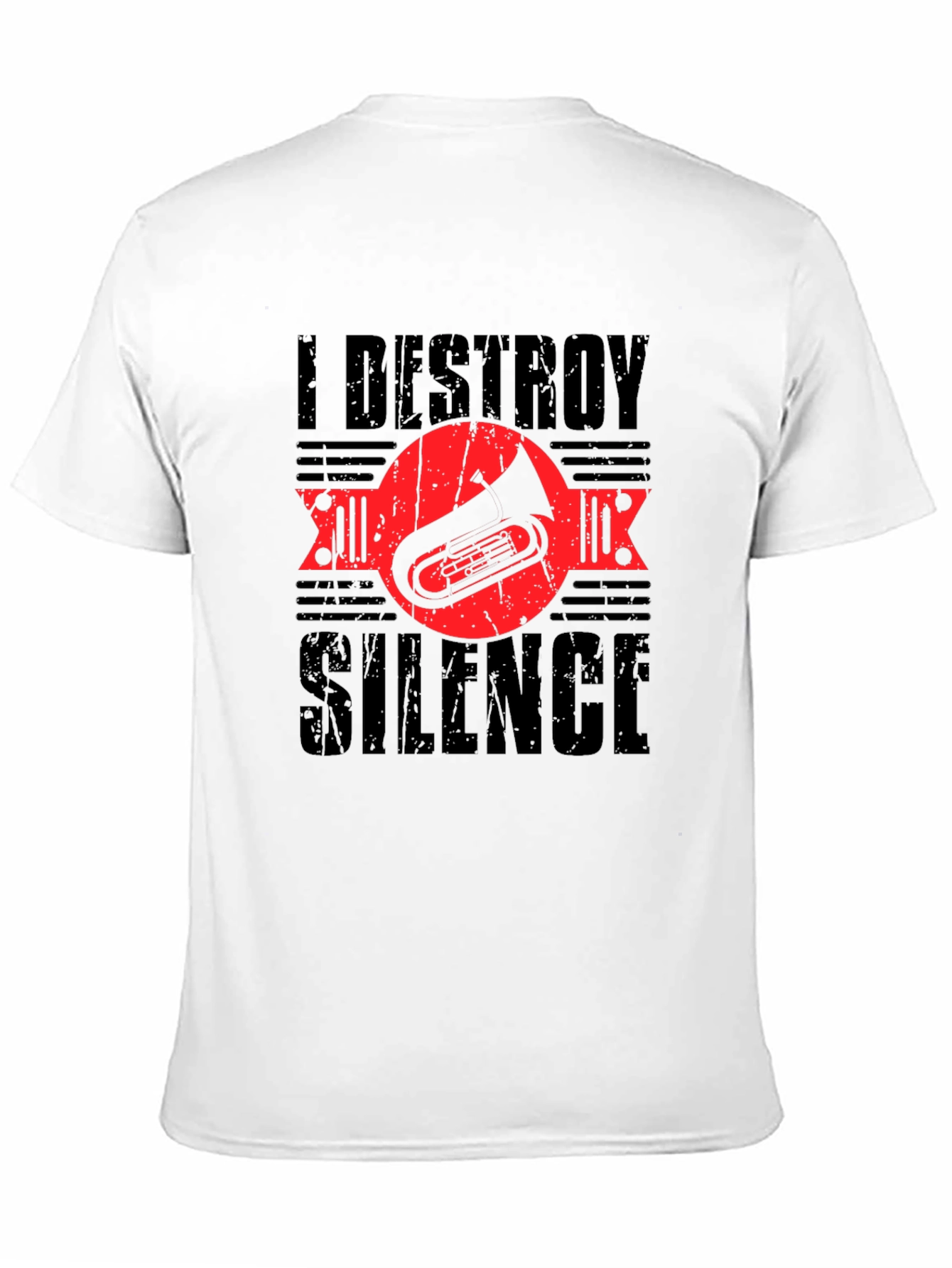 I Destroy Silence T-Shirt - Musician Tee