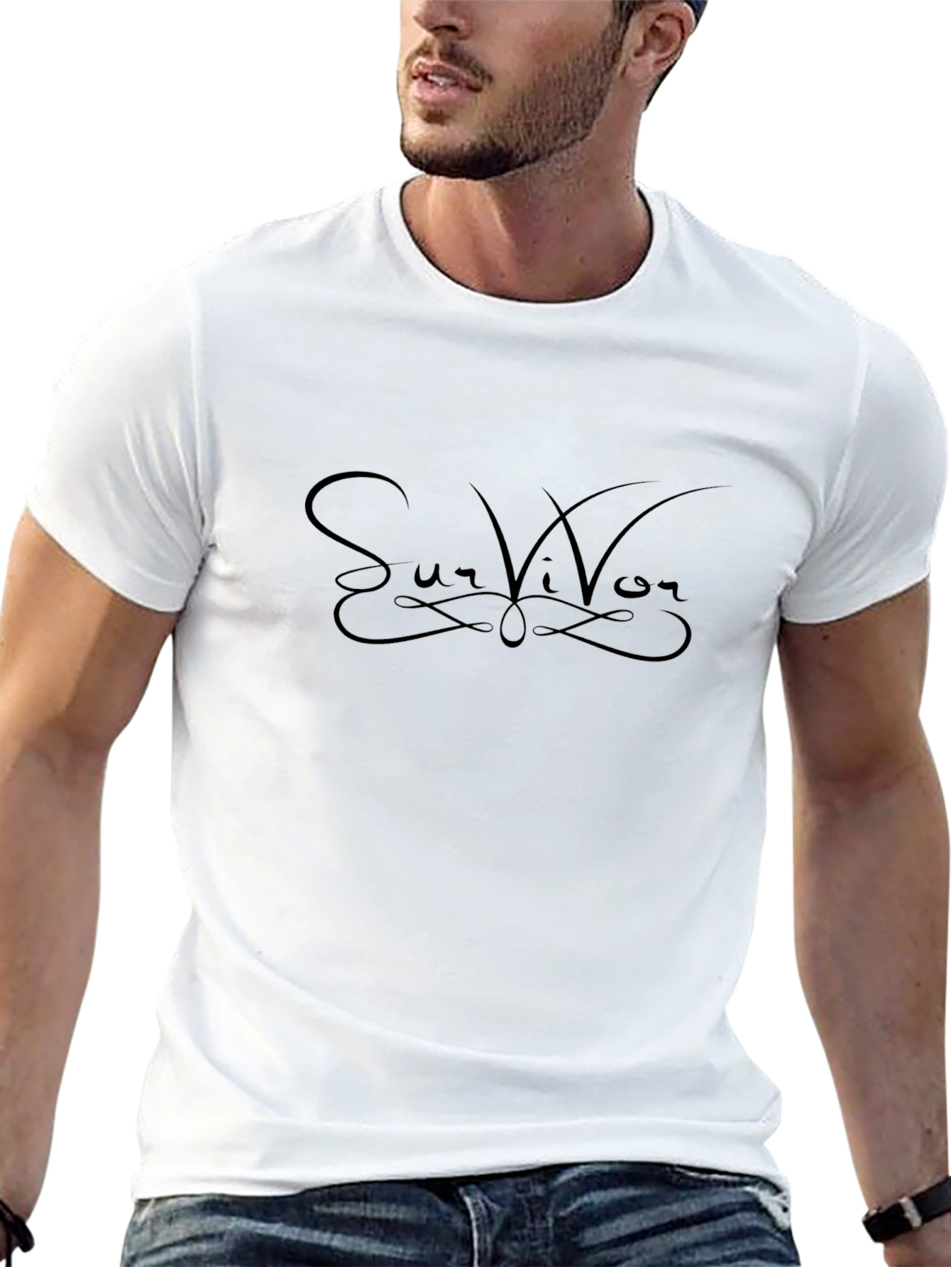 Survivor Graphic Tee - Classic Design