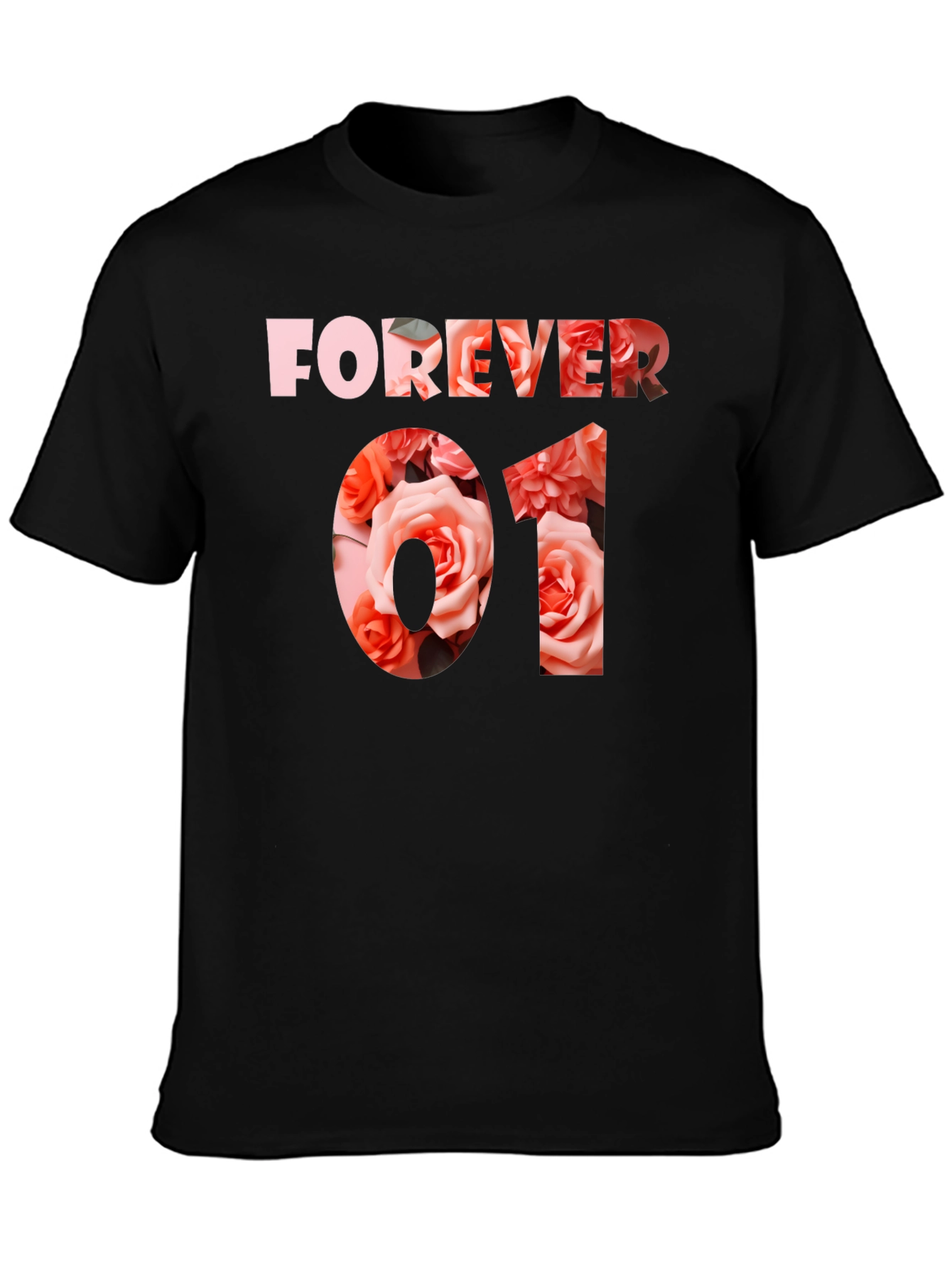 Forever 01 Floral Graphic T-Shirt