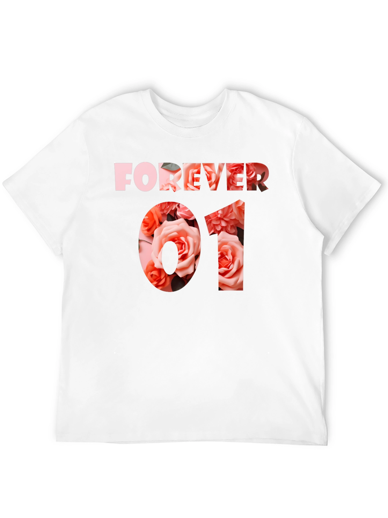 Forever 01 Floral Graphic T-Shirt