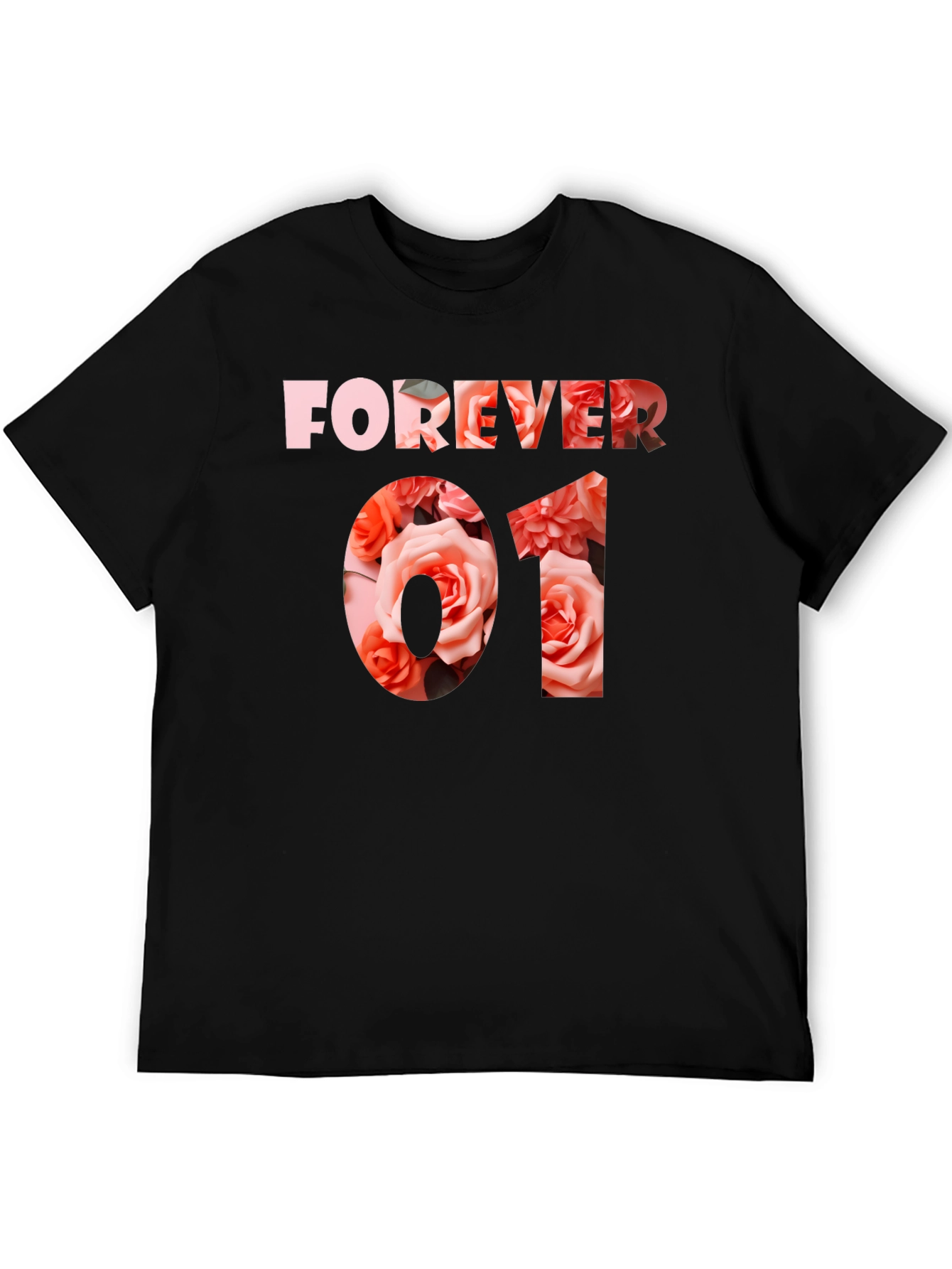Forever 01 Floral Graphic T-Shirt