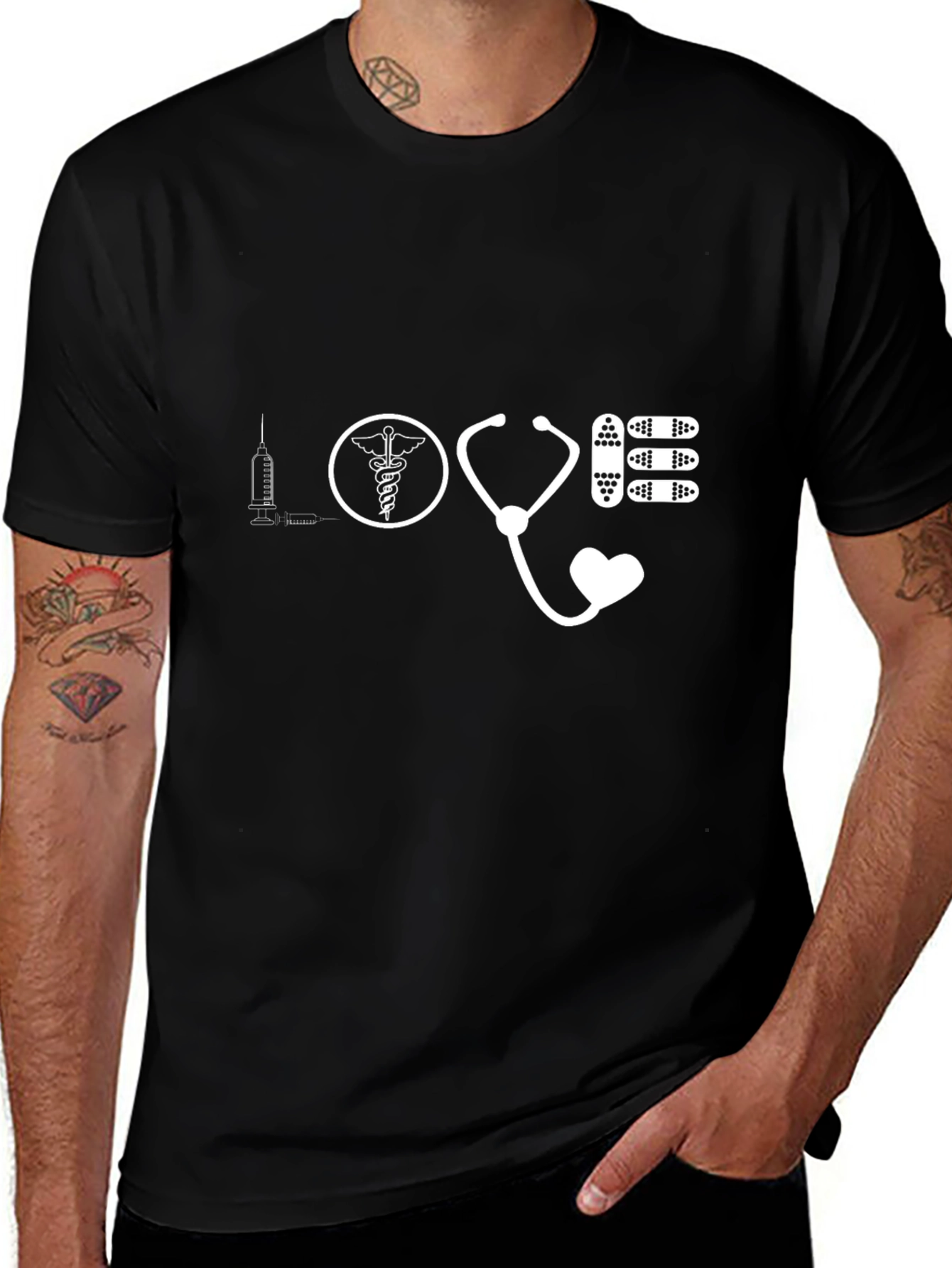 Healthcare Love T-Shirt - Nurse Doctor Medical Tee