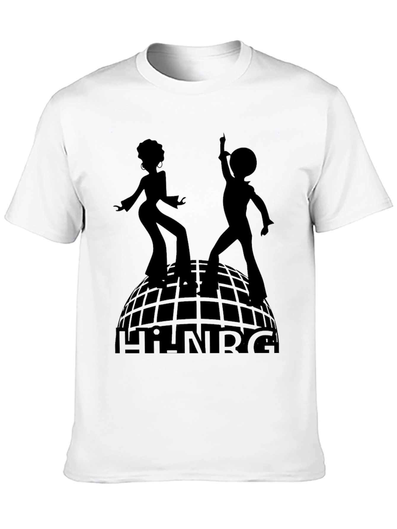 Retro Disco Dance T-Shirt - HI NRG Graphic Tee