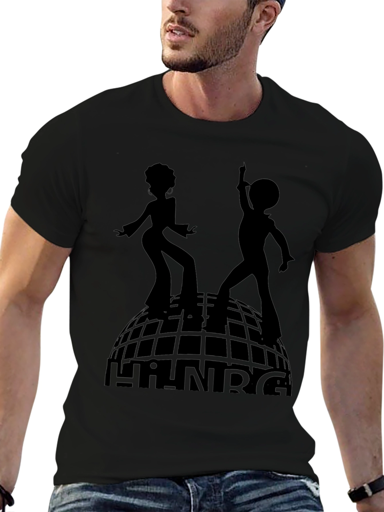 Retro Disco Dance T-Shirt - HI NRG Graphic Tee