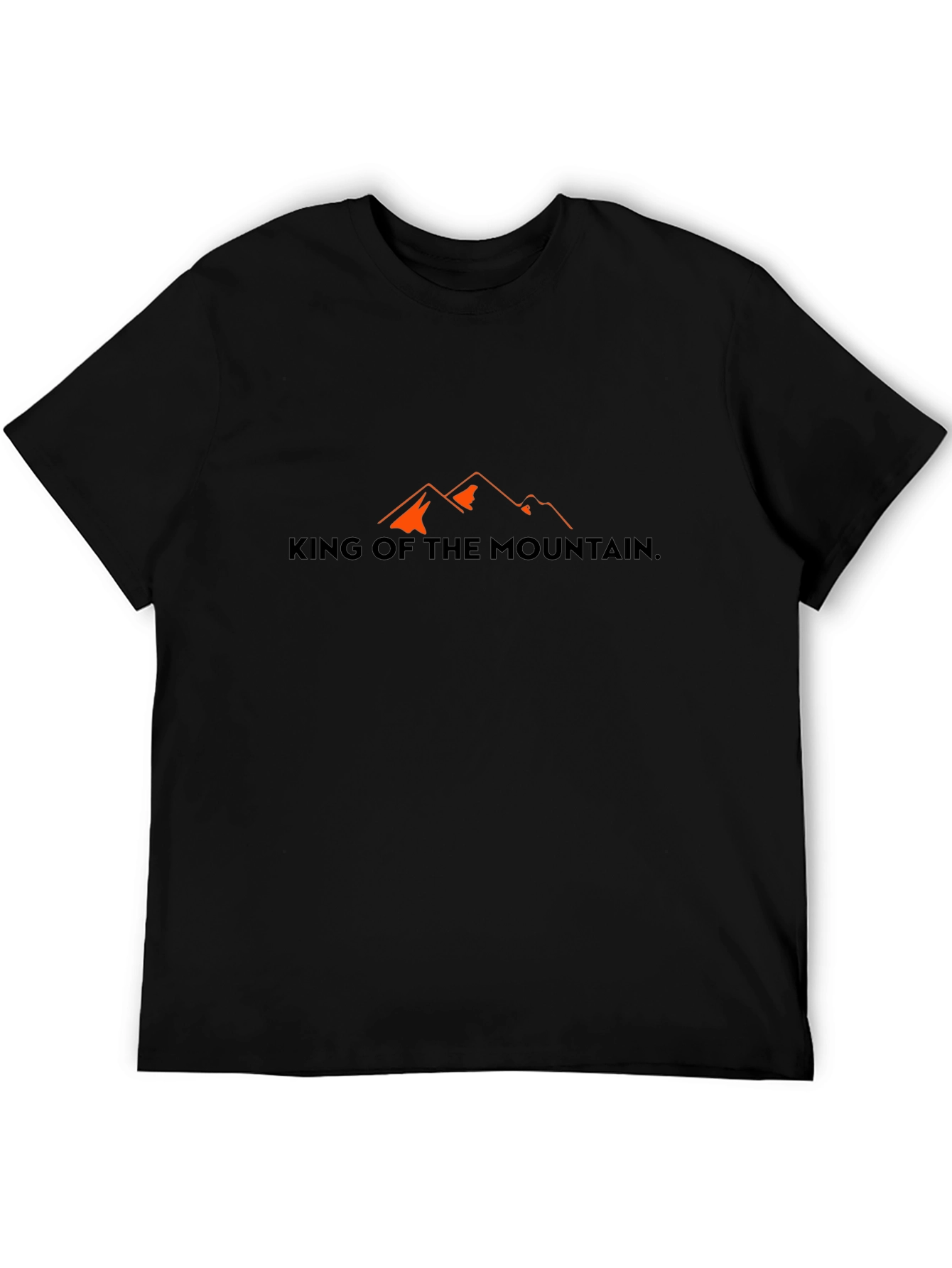 King of the Mountain Graphic Tee - Black