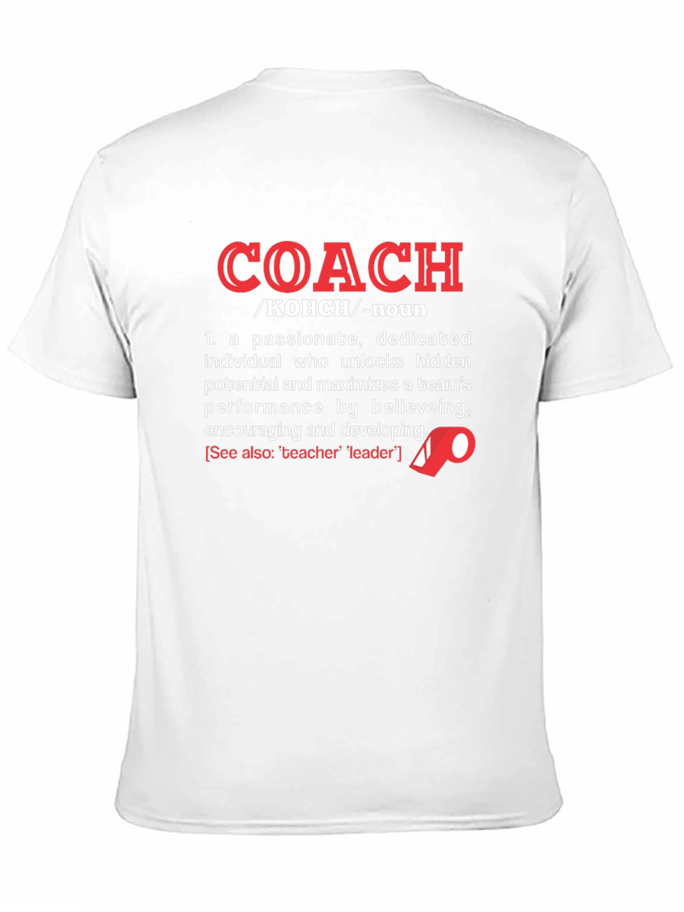 Coach Definition Graphic T-Shirt
