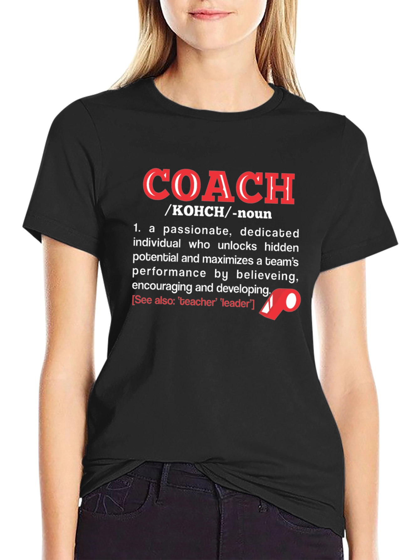 Coach Definition Graphic T-Shirt
