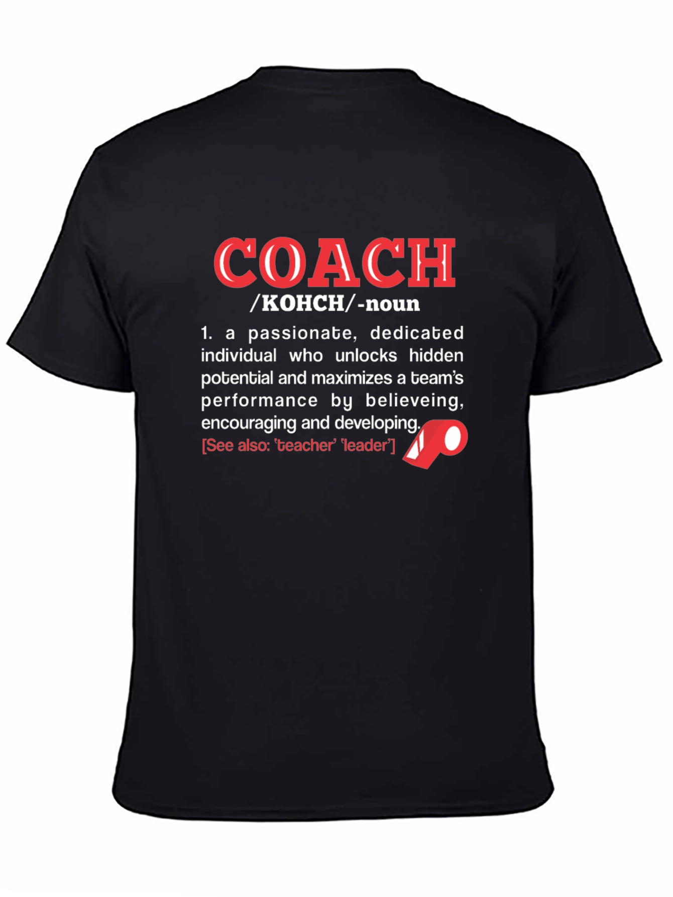 Coach Definition Graphic T-Shirt