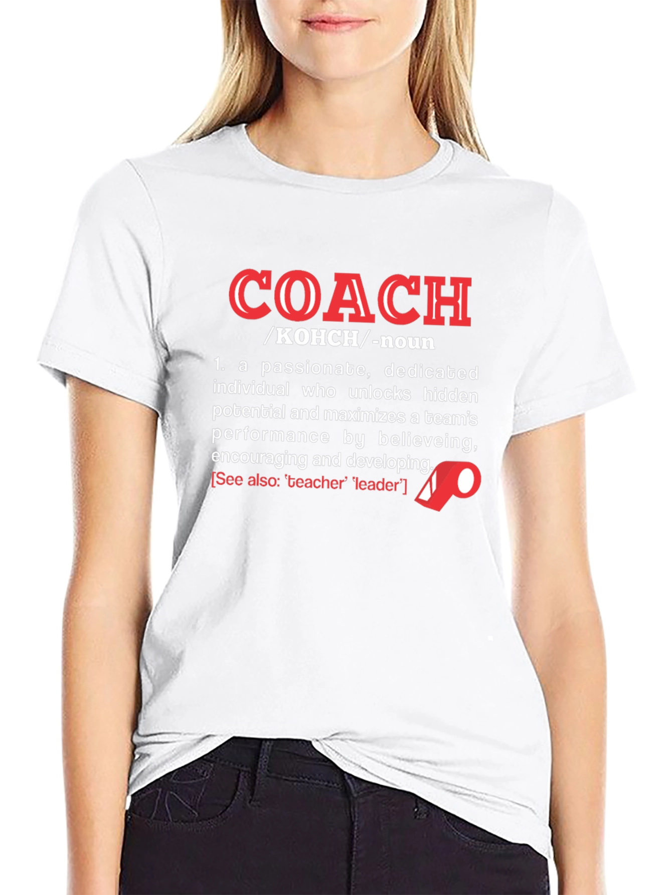 Coach Definition Graphic T-Shirt