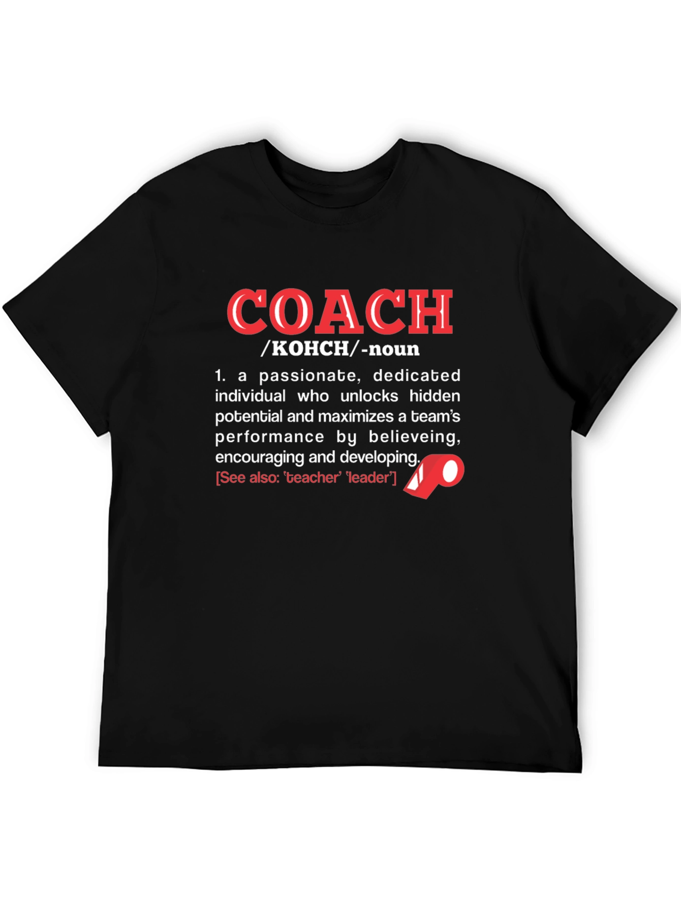 Coach Definition Graphic T-Shirt