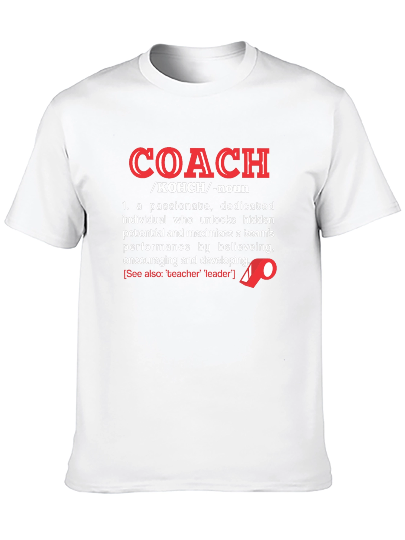 Coach Definition Graphic T-Shirt