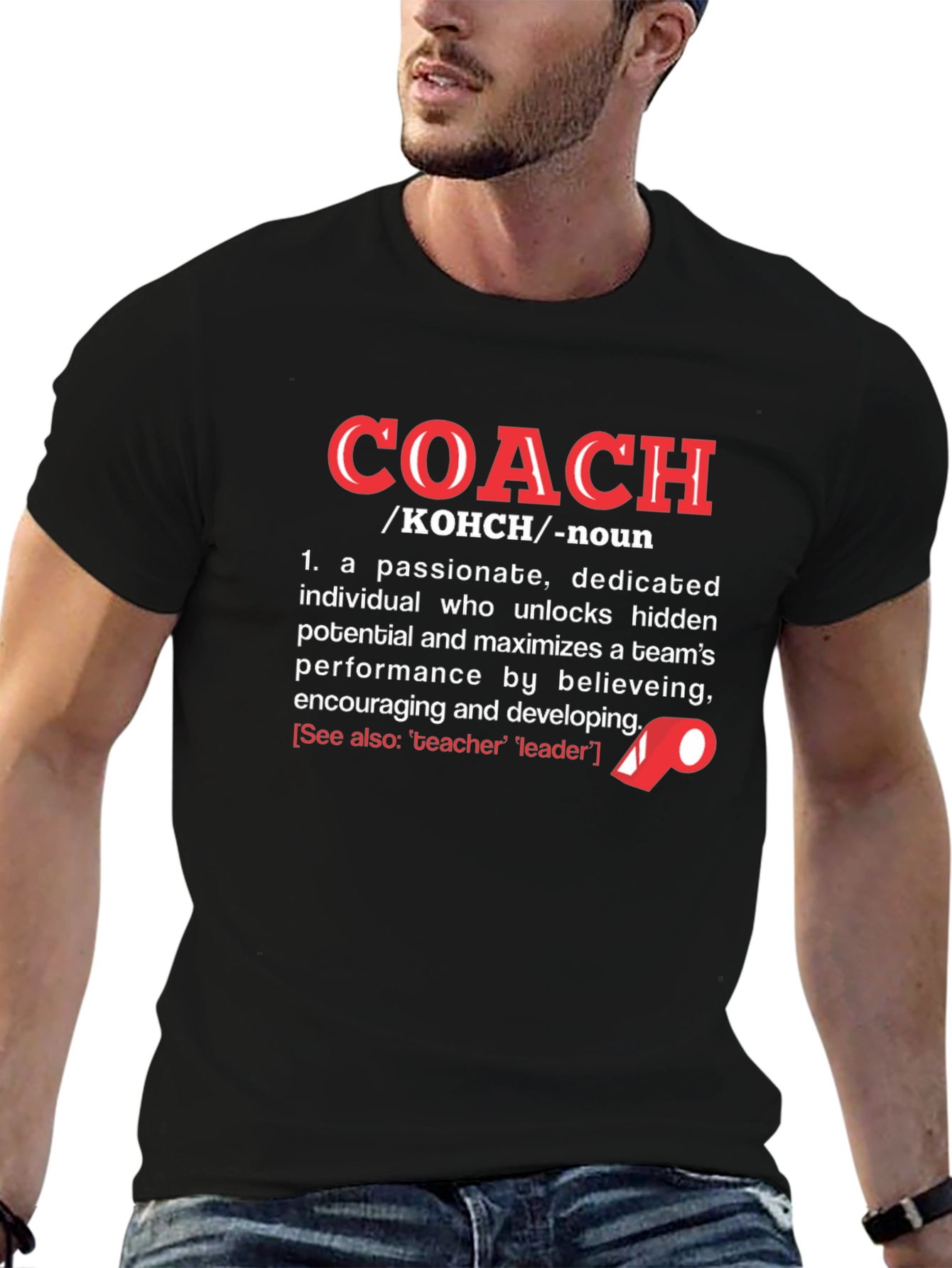 Coach Definition Graphic T-Shirt