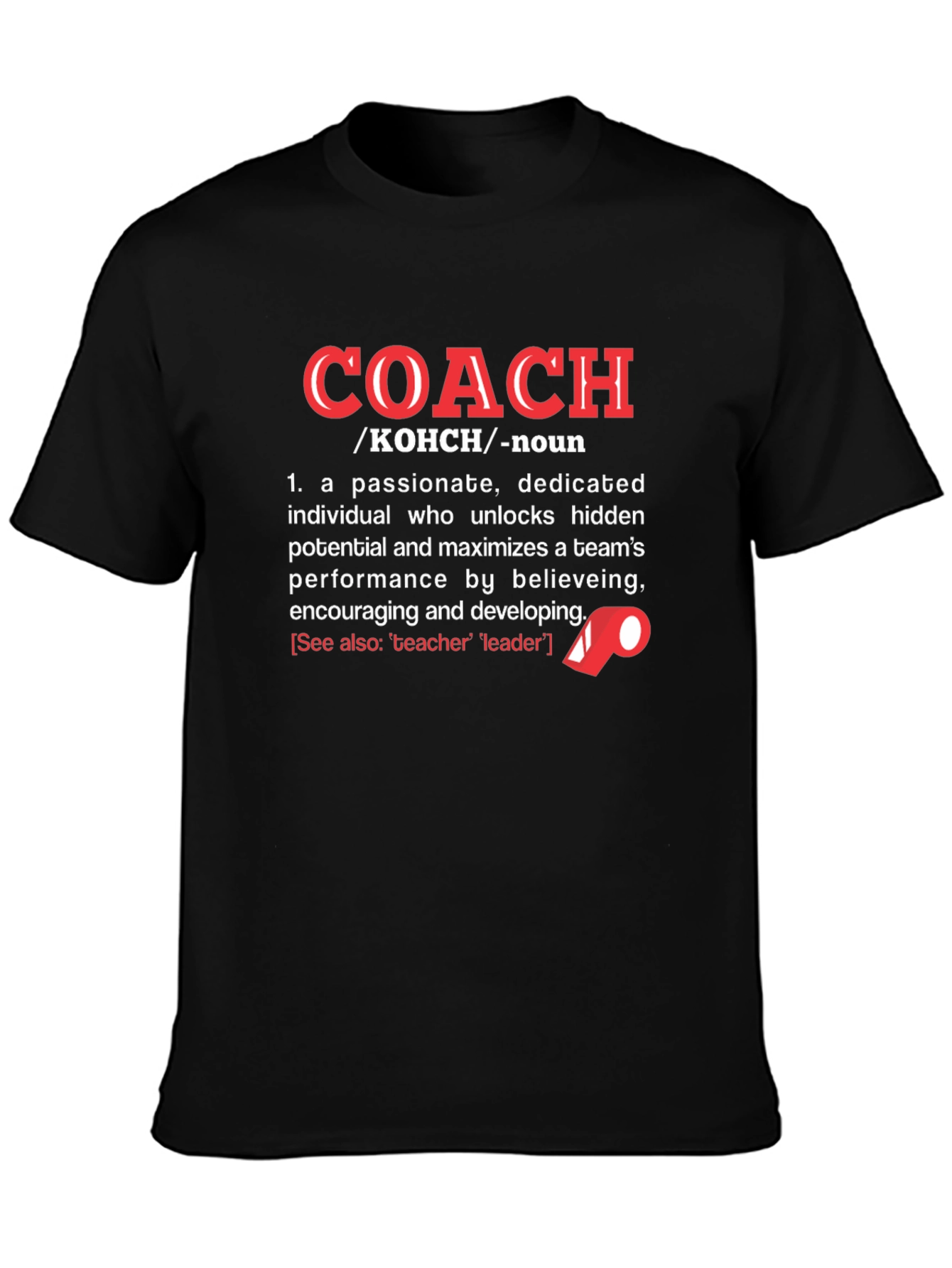 Coach Definition Graphic T-Shirt