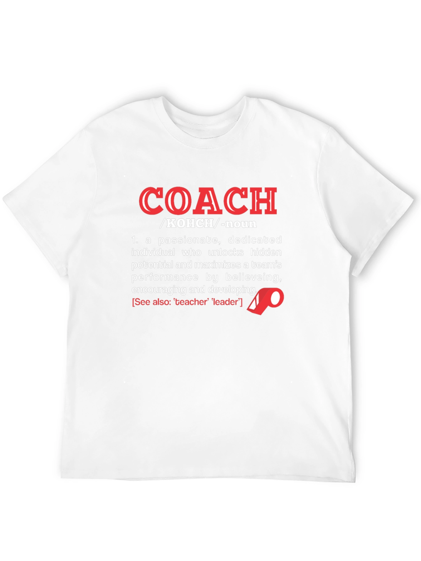 Coach Definition Graphic T-Shirt