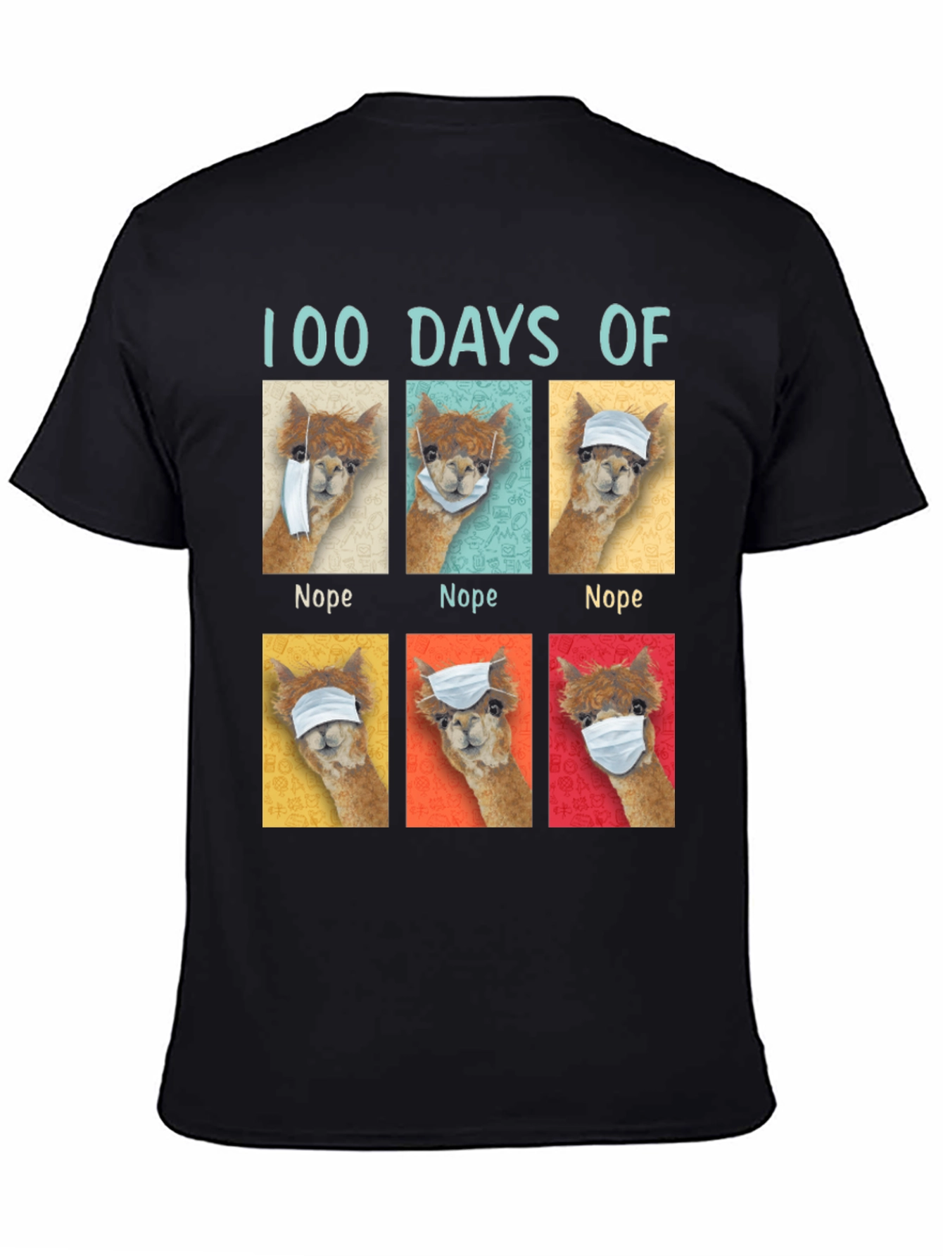 100 Days of Nope Alpaca T-Shirt