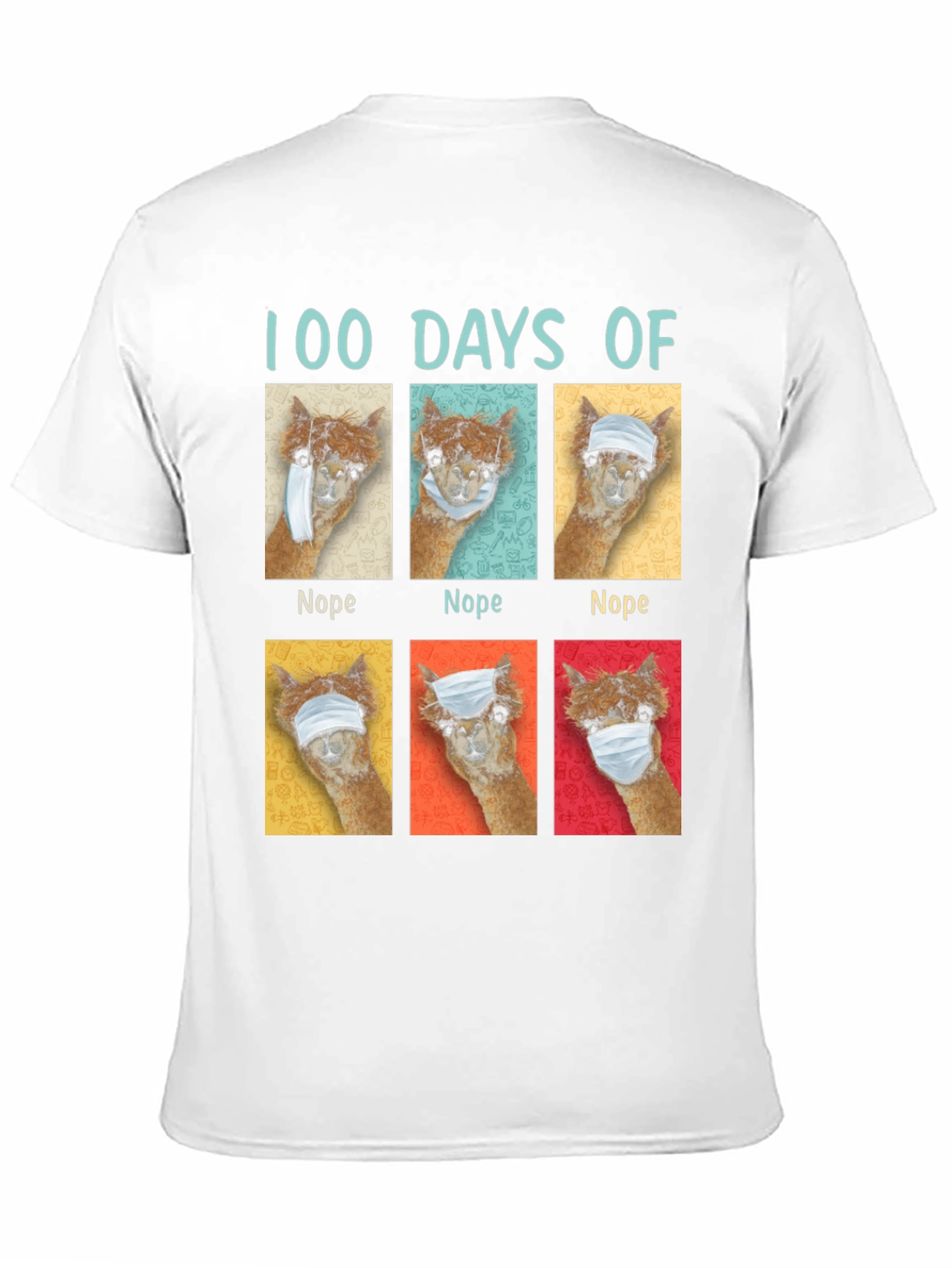 100 Days of Nope Alpaca T-Shirt