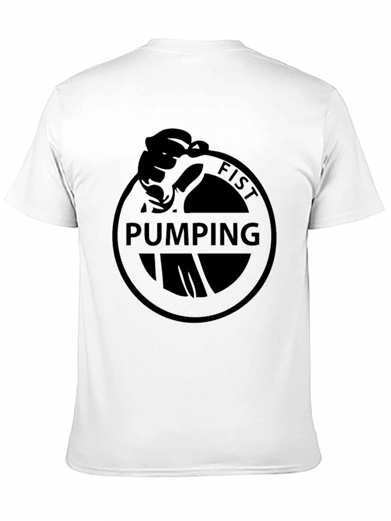 Fist Pumping T-Shirt - Classic Black Tee