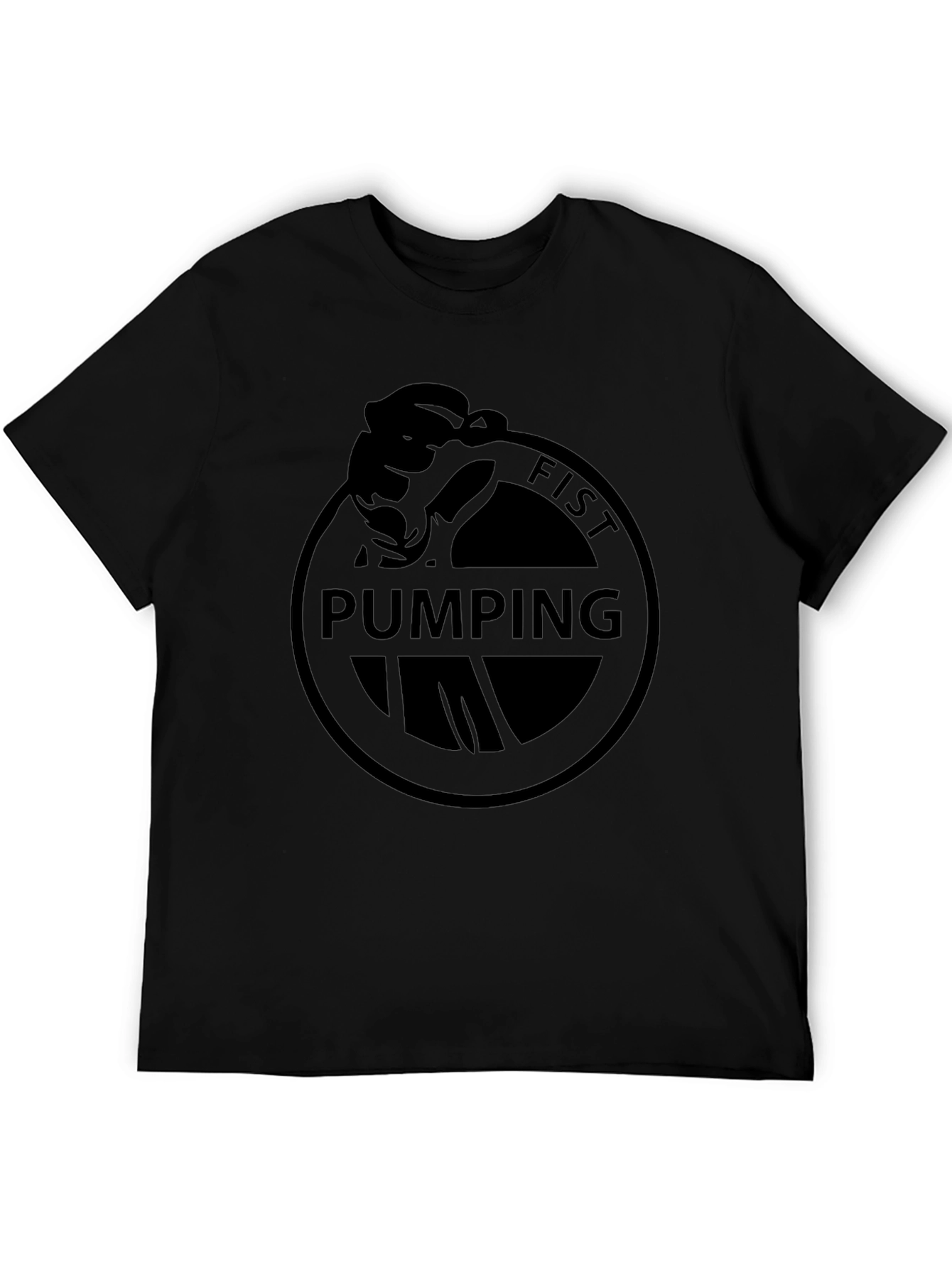 Fist Pumping T-Shirt - Classic Black Tee