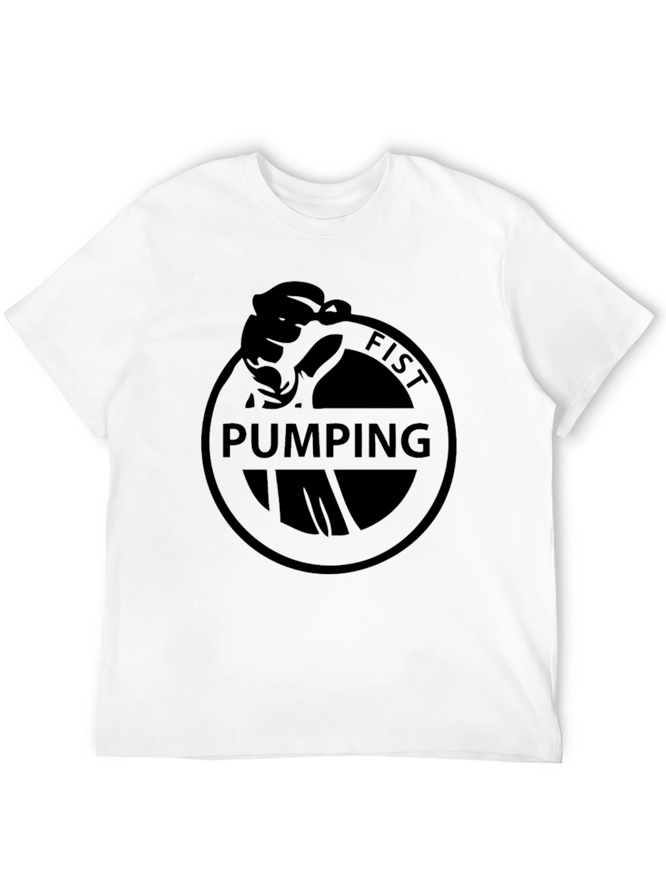 Fist Pumping T-Shirt - Classic Black Tee