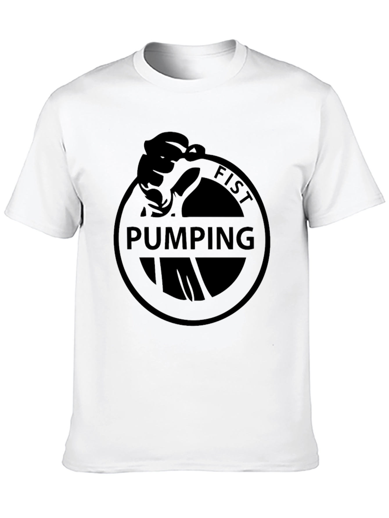 Fist Pumping T-Shirt - Classic Black Tee