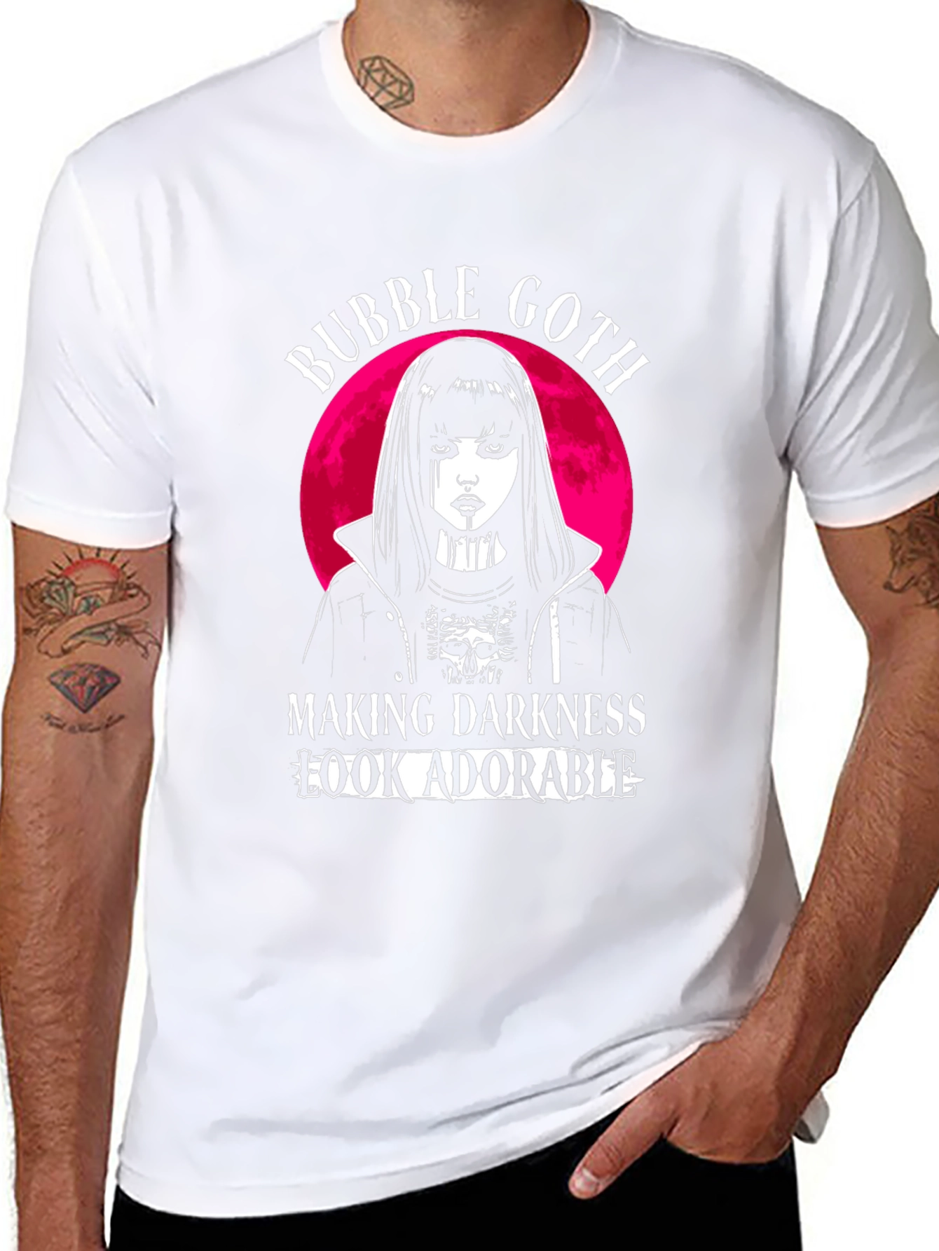 Bubble Goth T-Shirt - Making Darkness Look Adorable