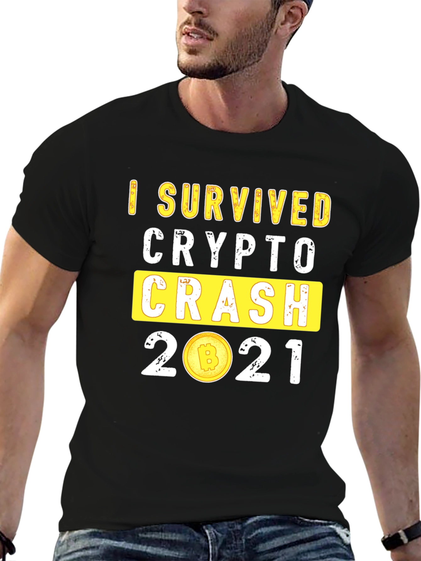 I Survived Crypto Crash 2021 T-Shirt