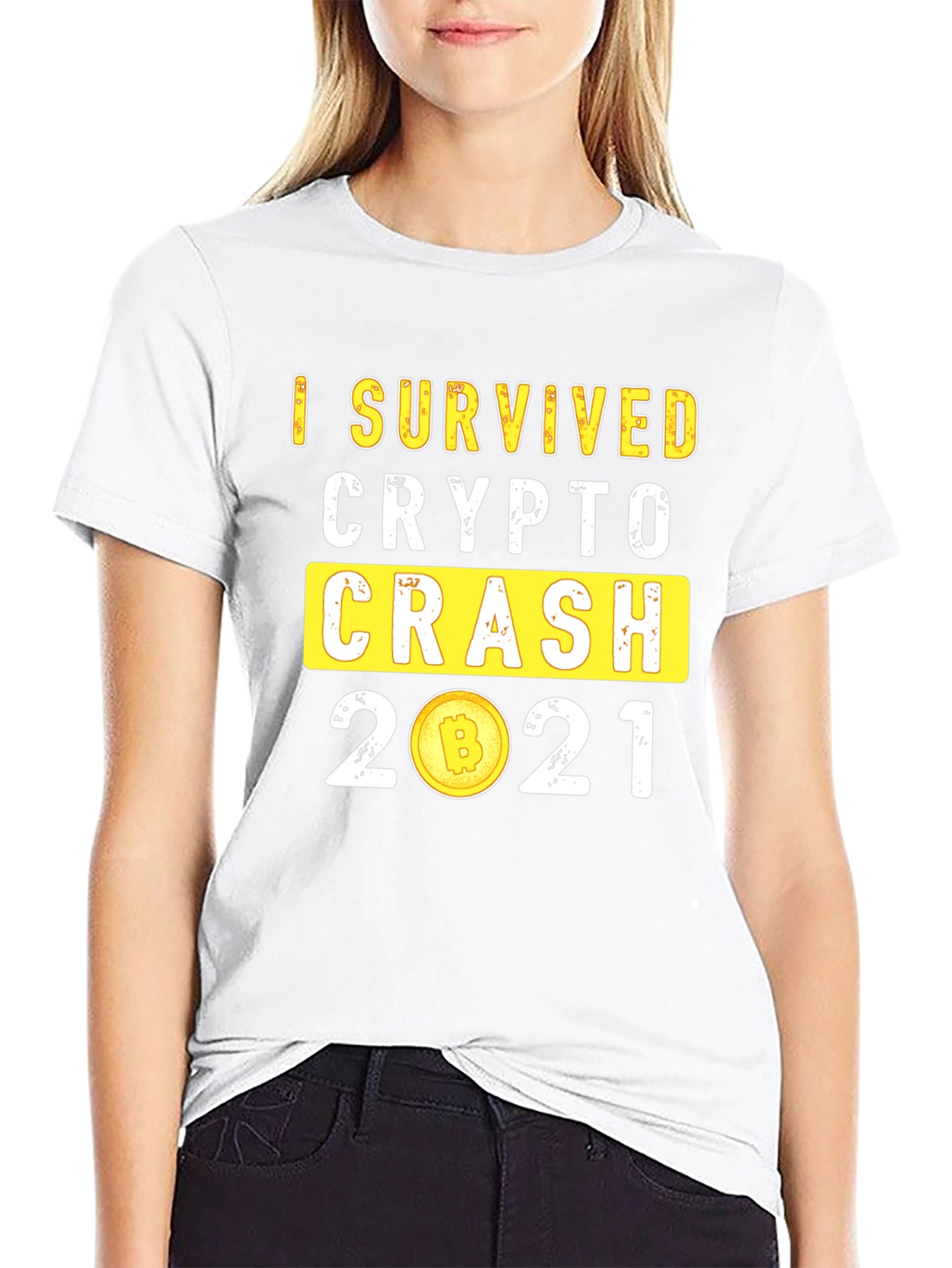 I Survived Crypto Crash 2021 T-Shirt