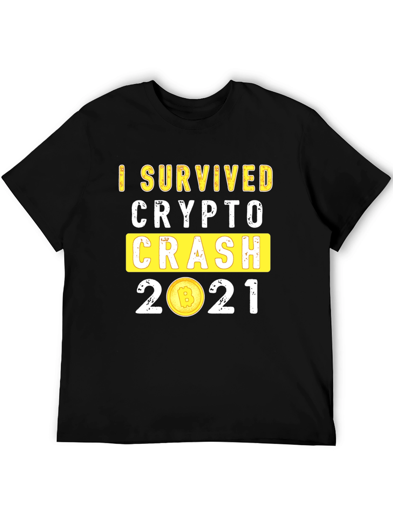 I Survived Crypto Crash 2021 T-Shirt