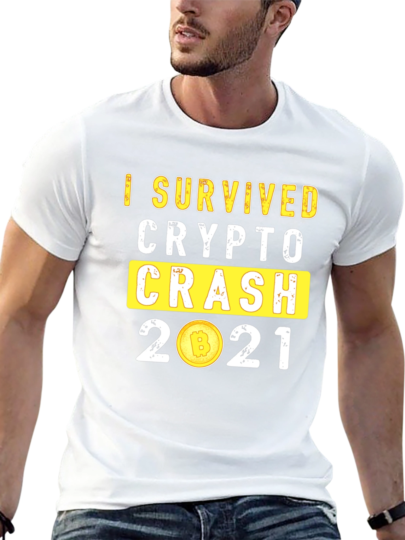 I Survived Crypto Crash 2021 T-Shirt
