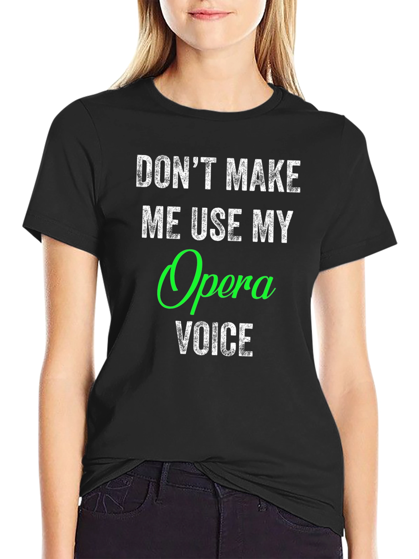 Opera Voice T-Shirt - Funny Music Gift